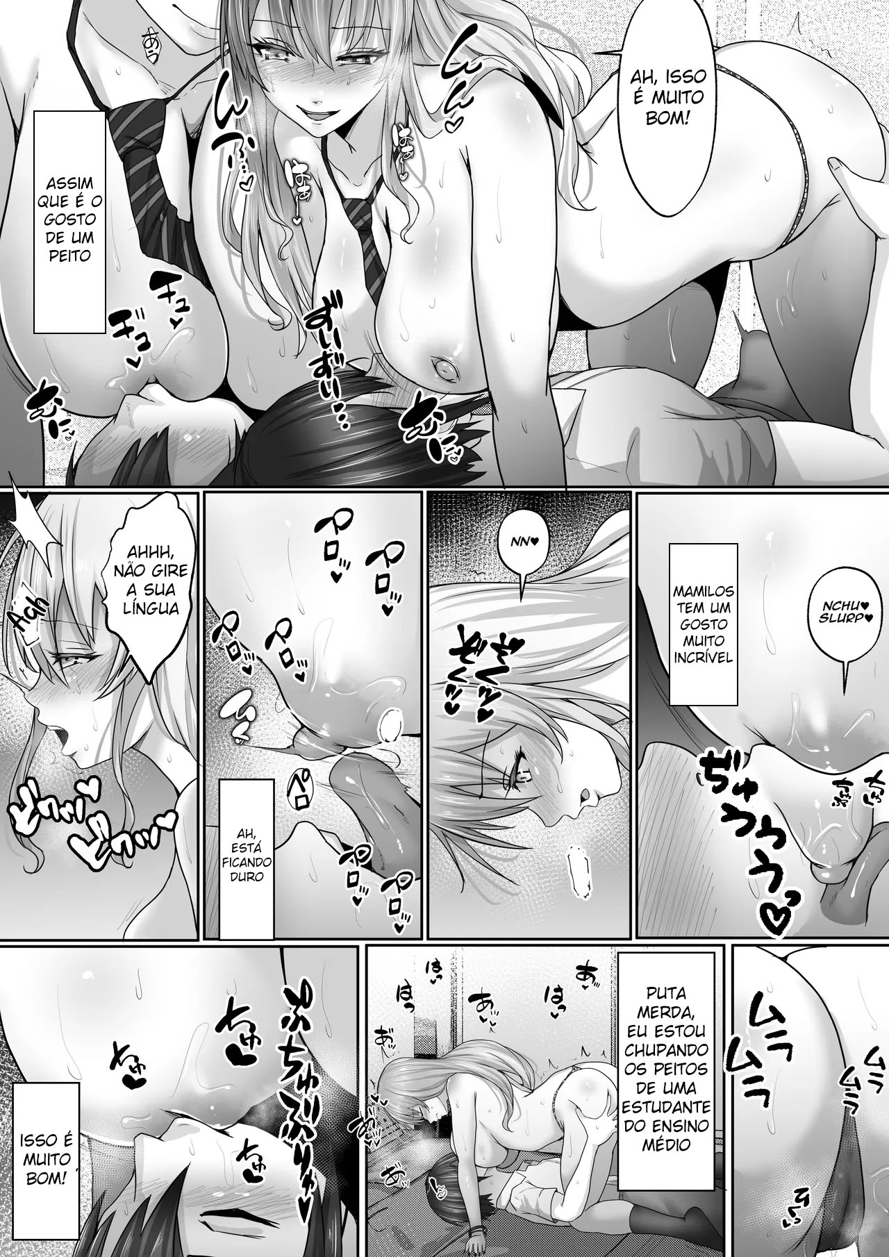 Ler Eu, Que Amo Peitos Grandes, e a Gyaru de Peitos Grandes Que Me Ama Capitulo 1 Page 9