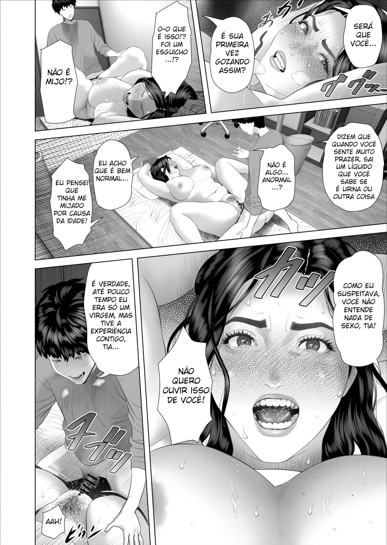 Ler Sedução Familiar ~ Os Segredos Ocultos da Tia Kaoru ~ Edição Lingerie Erótica Capitulo 2 Page 20