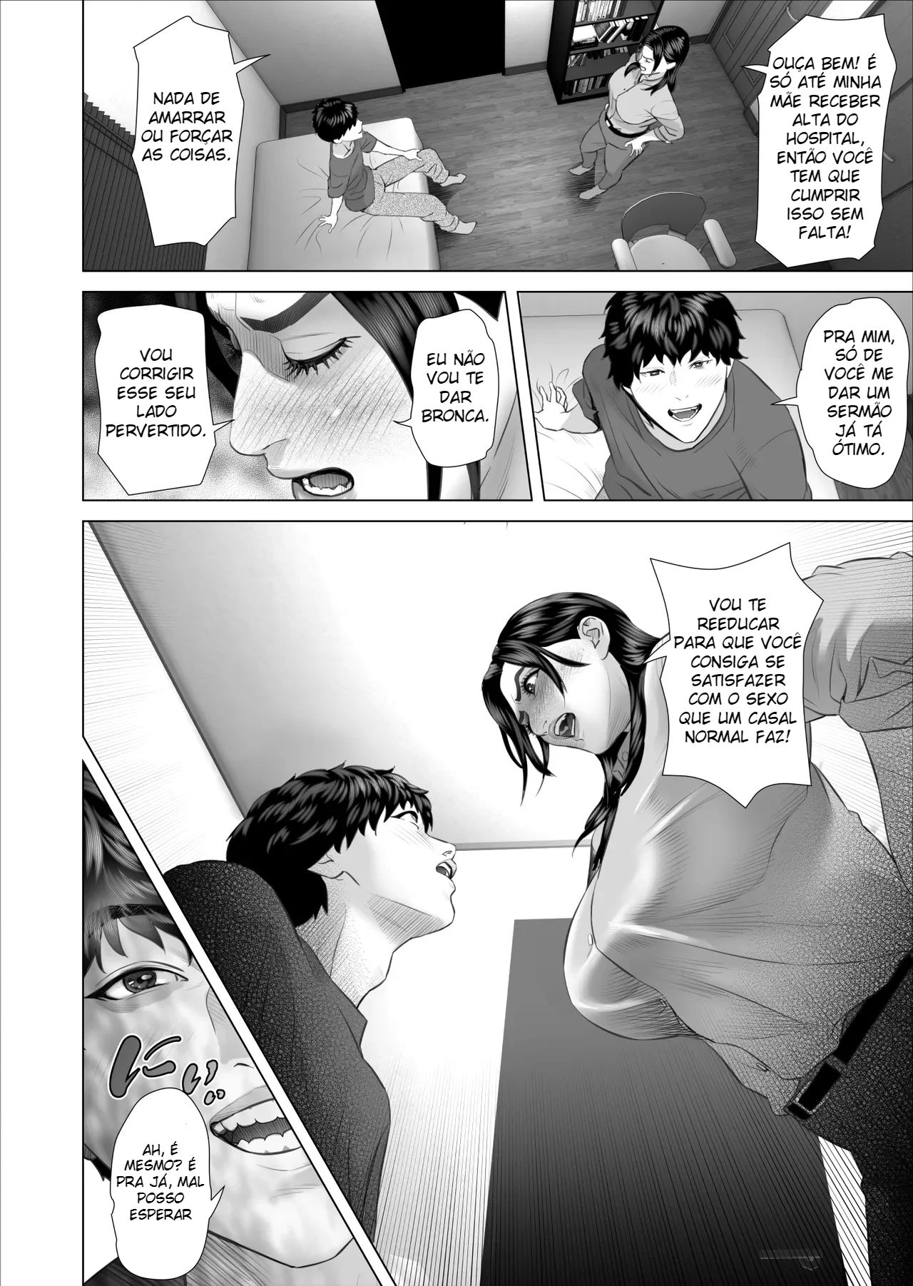 Ler Sedução Familiar ~ Os Segredos Ocultos da Tia Kaoru ~ Edição Lingerie Erótica Capitulo 3 Page 10