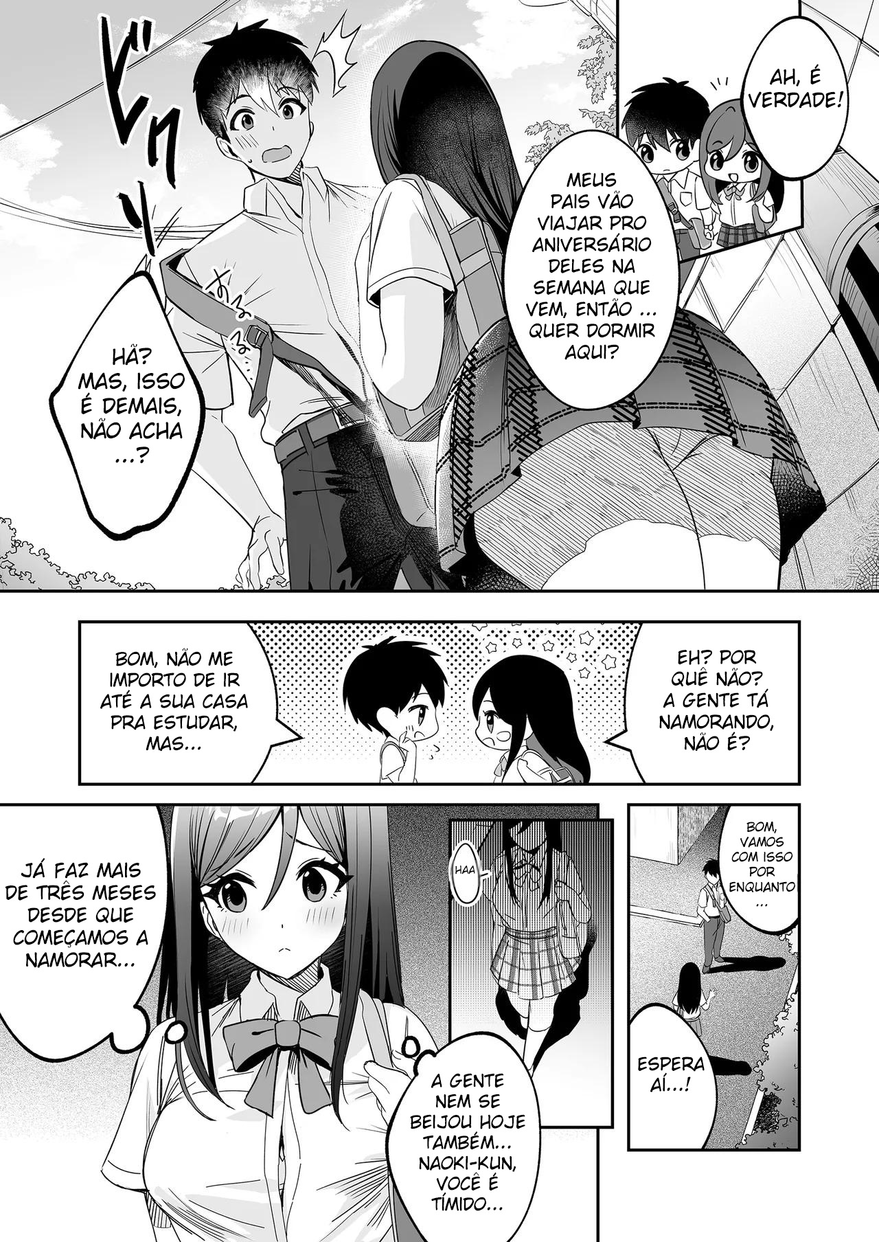 Ler O Resultado de Convidar Meu Namorado Tímido para Minha Casa Enquanto o Papai e a Mamãe Estavam Fora Capitulo 1 Page 3