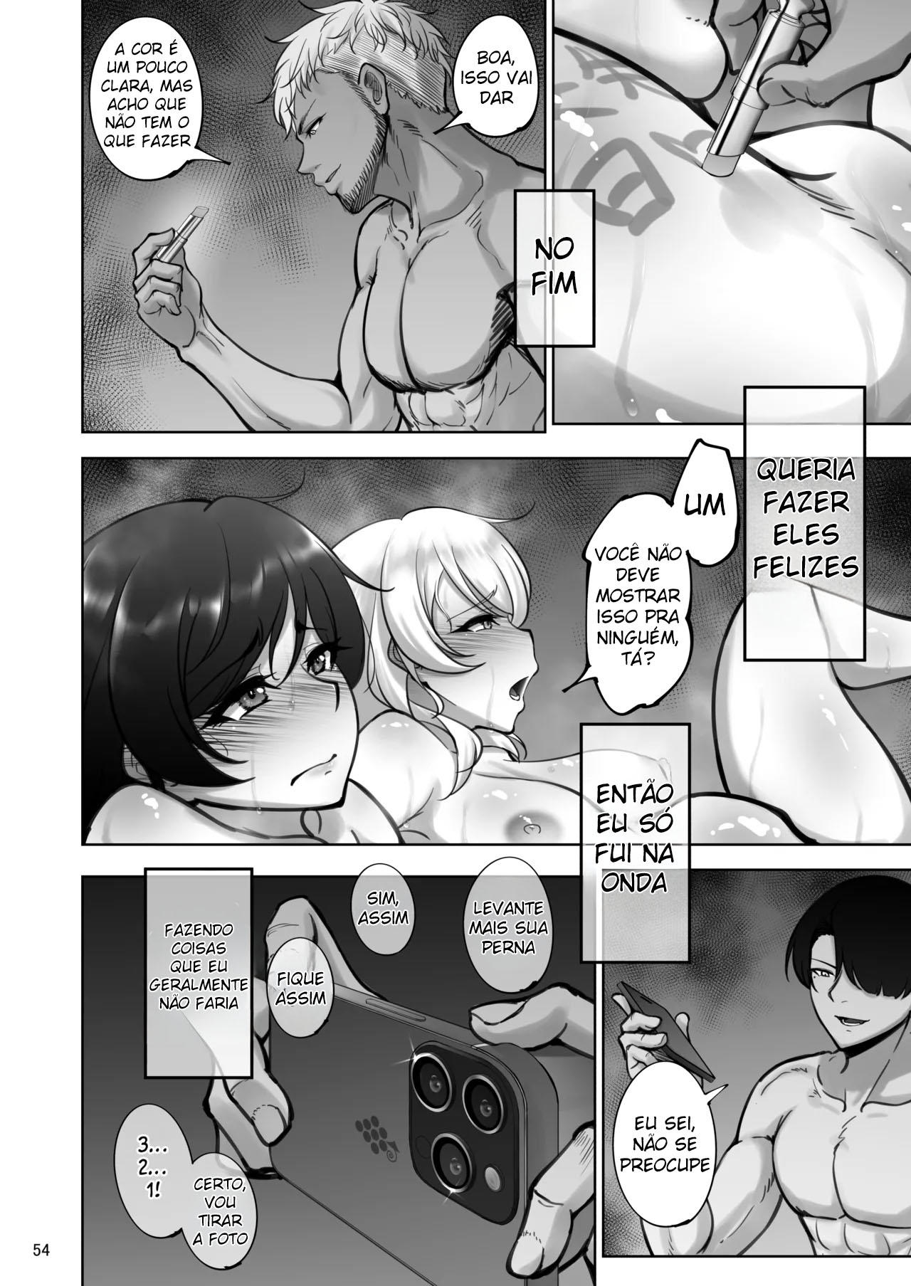 Ler Os Registros Sexuais De Eli e Nozomi Capitulo 1 Page 53