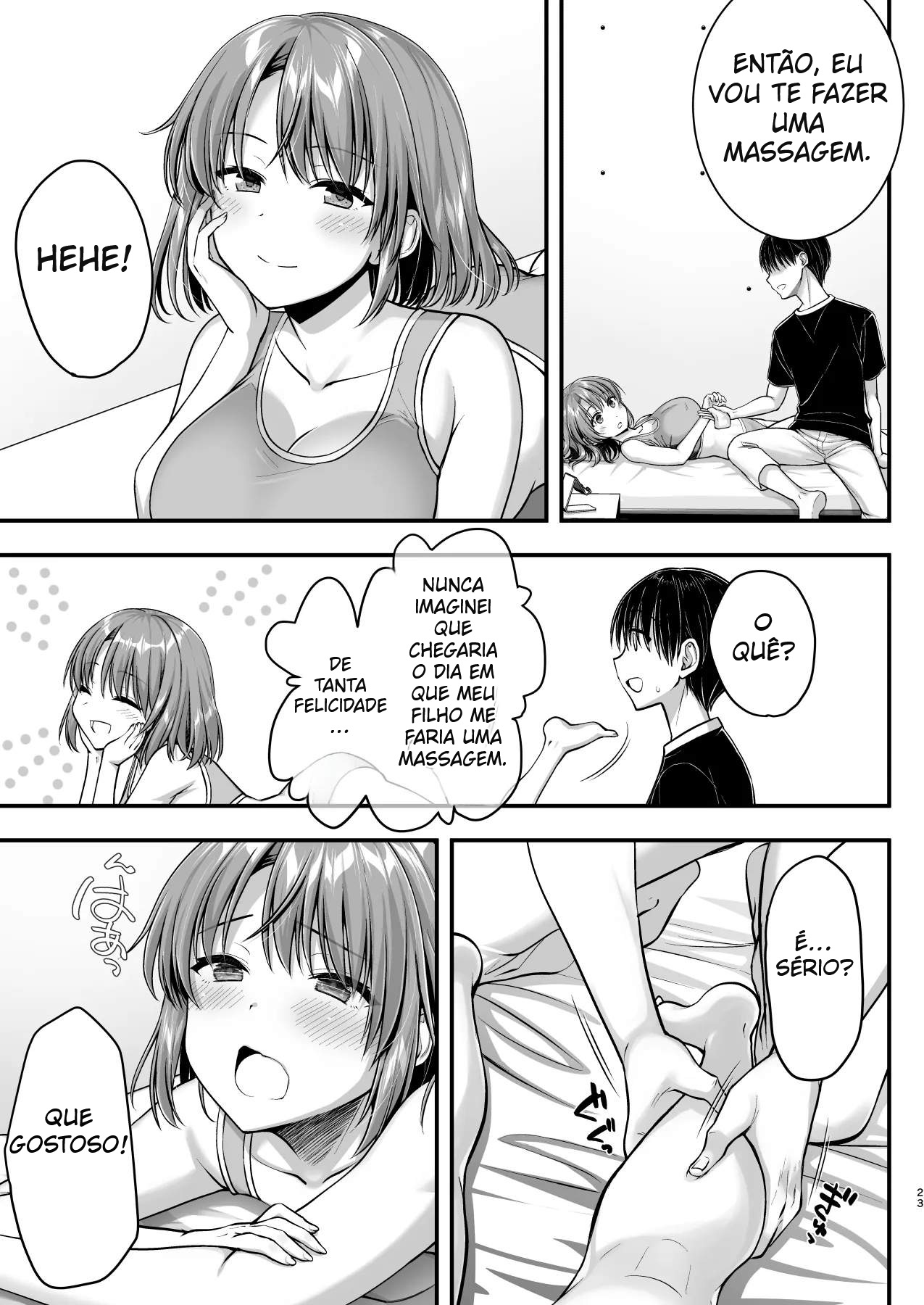 Ler Com Um Corpo Tão Safado Assim, é Impossível Ela Ser Mãe, Né? Dias de Punheta Desenfreada Com Uma Mãe Indefesa Demais Capitulo 1 Page 22