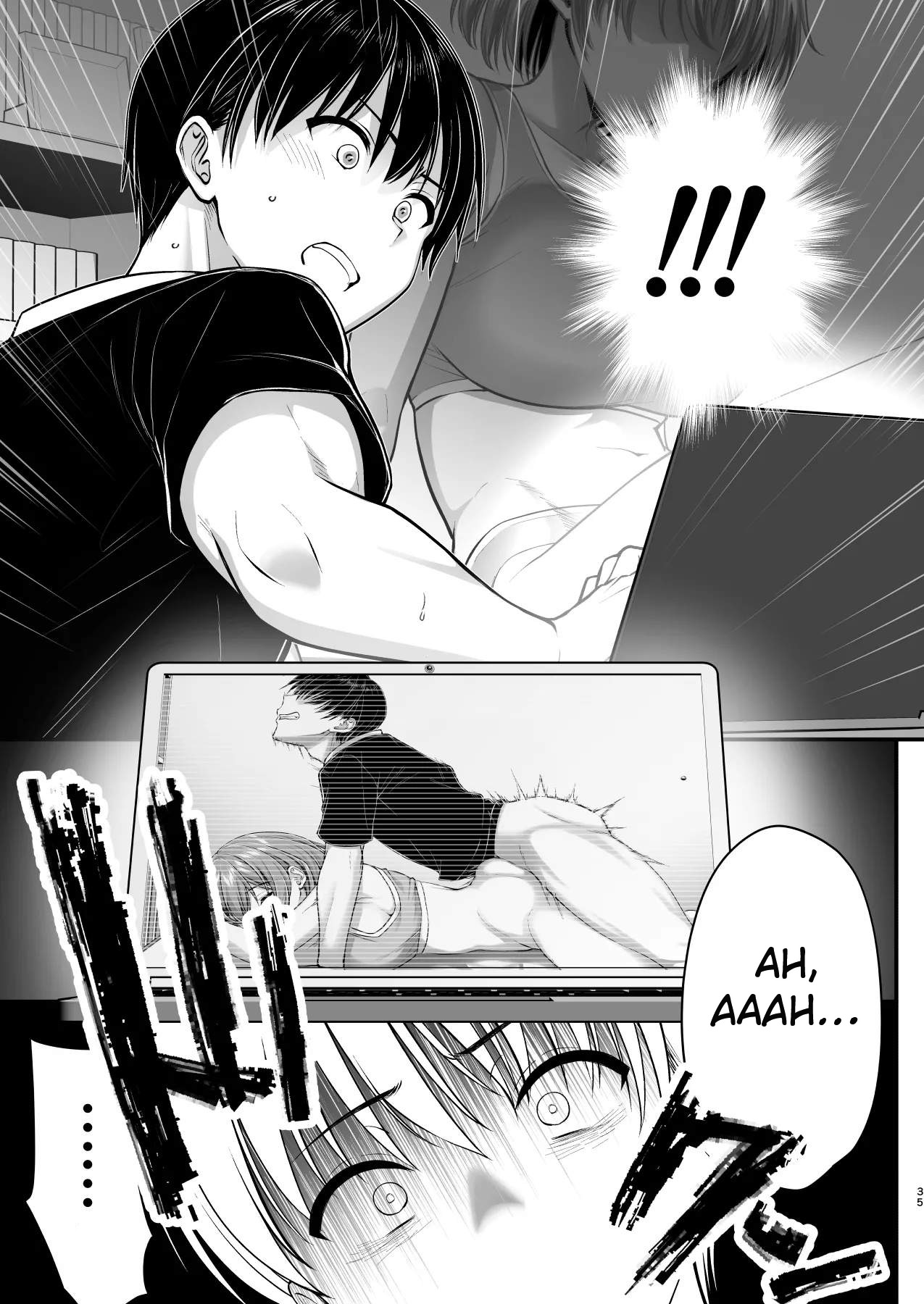 Ler Com Um Corpo Tão Safado Assim, é Impossível Ela Ser Mãe, Né? Dias de Punheta Desenfreada Com Uma Mãe Indefesa Demais Capitulo 1 Page 34