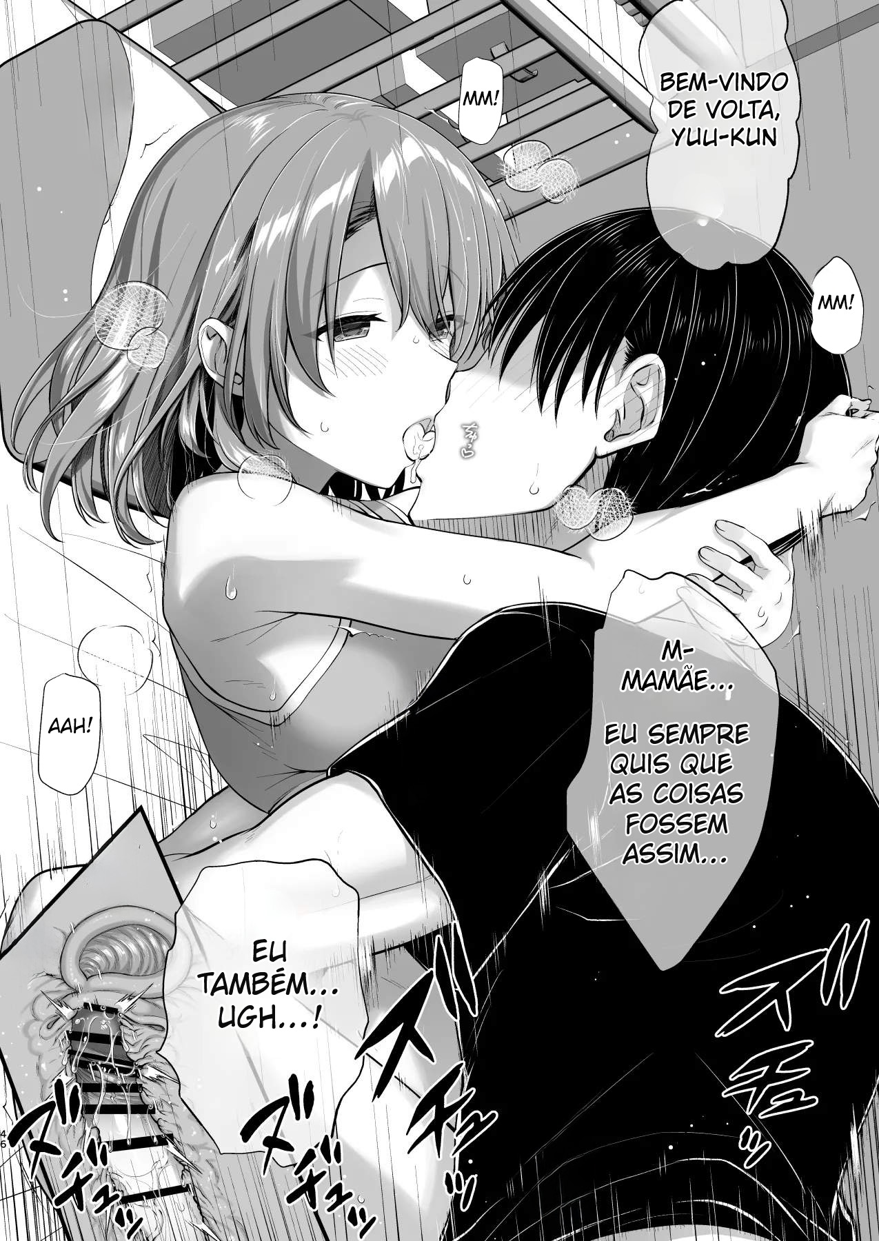 Ler Com Um Corpo Tão Safado Assim, é Impossível Ela Ser Mãe, Né? Dias de Punheta Desenfreada Com Uma Mãe Indefesa Demais Capitulo 1 Page 45