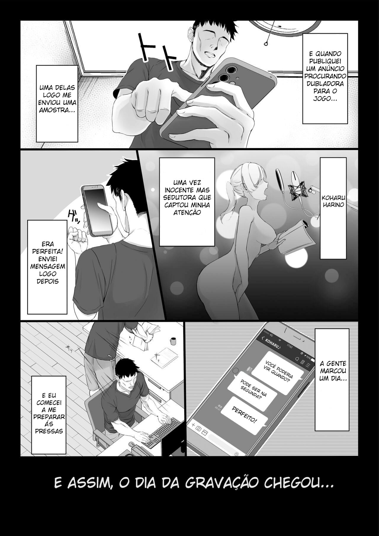 Ler A História de Como Recrutei Uma Dubladora de Jogos Eróticos e Acabamos Fodendo Capitulo 1 Page 4