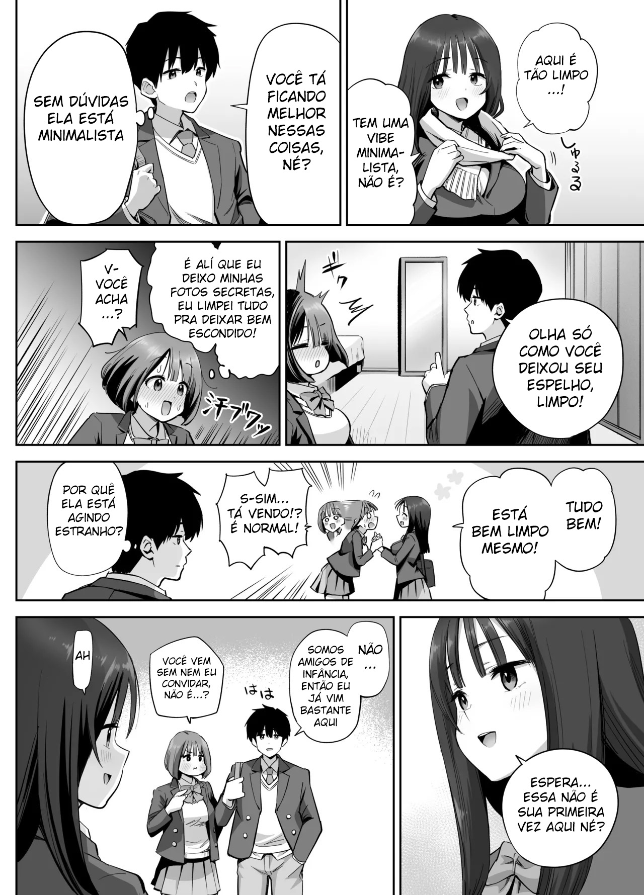 Ler Garota Com Uma Conta Secreta Enviou por Engano Uma Selfie Pelada Capitulo 1 Page 10