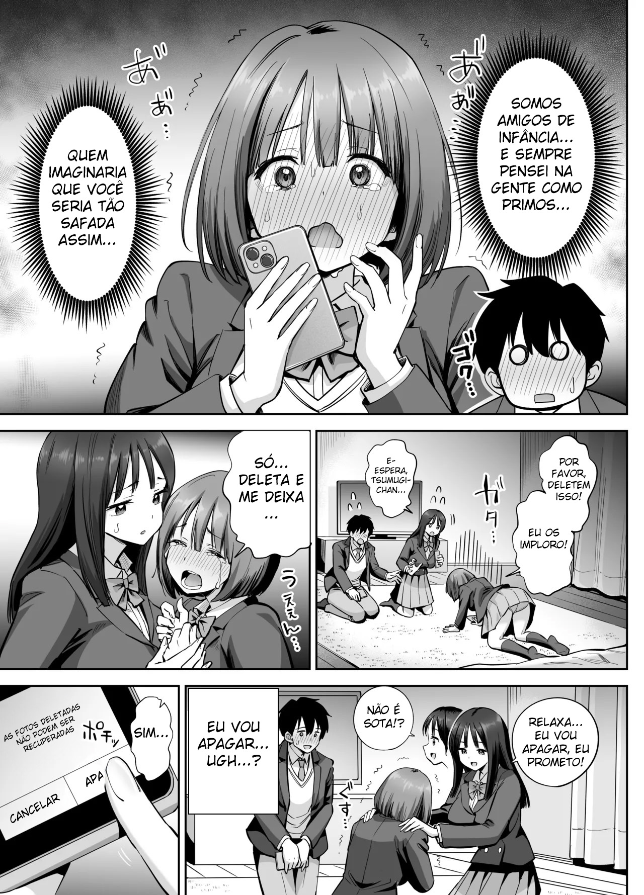 Ler Garota Com Uma Conta Secreta Enviou por Engano Uma Selfie Pelada Capitulo 1 Page 17