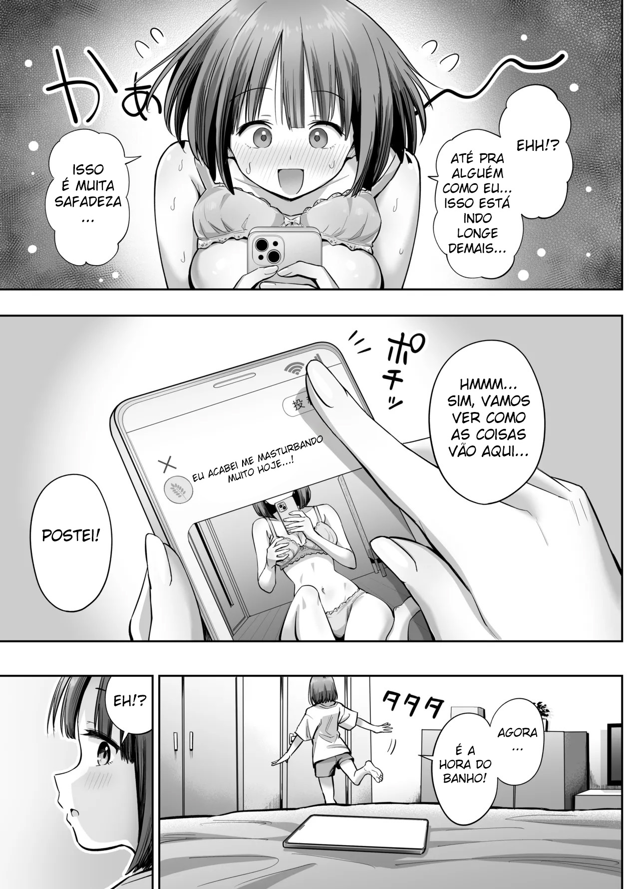 Ler Garota Com Uma Conta Secreta Enviou por Engano Uma Selfie Pelada Capitulo 1 Page 7
