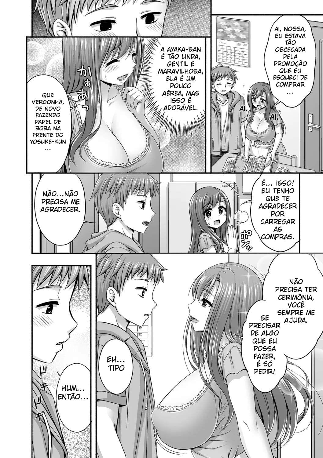 Ler Romance e Amor Carinhoso Com a Mulher Casada da Vizinhança Capitulo 1 Page 4