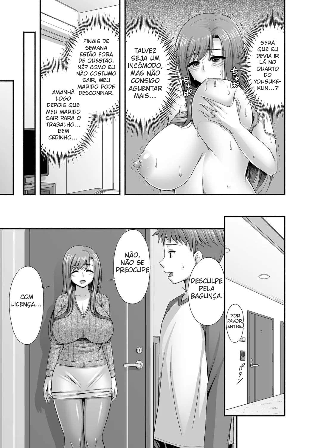 Ler Romance e Amor Carinhoso Com a Mulher Casada da Vizinhança Capitulo 4 Page 3