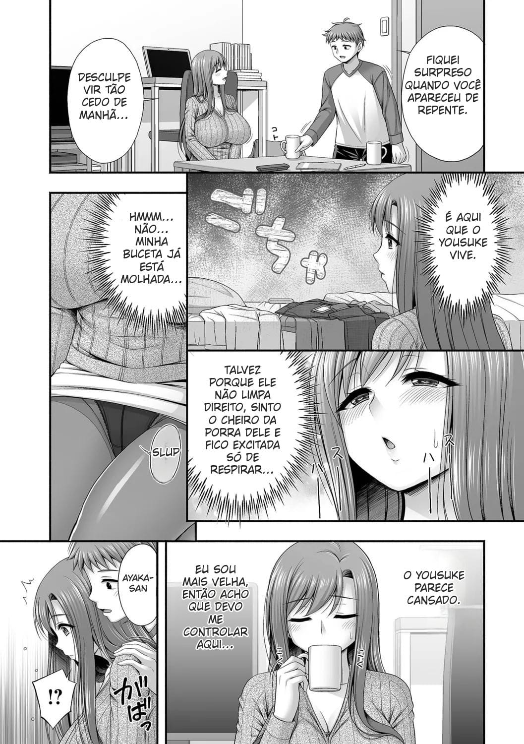 Ler Romance e Amor Carinhoso Com a Mulher Casada da Vizinhança Capitulo 4 Page 4