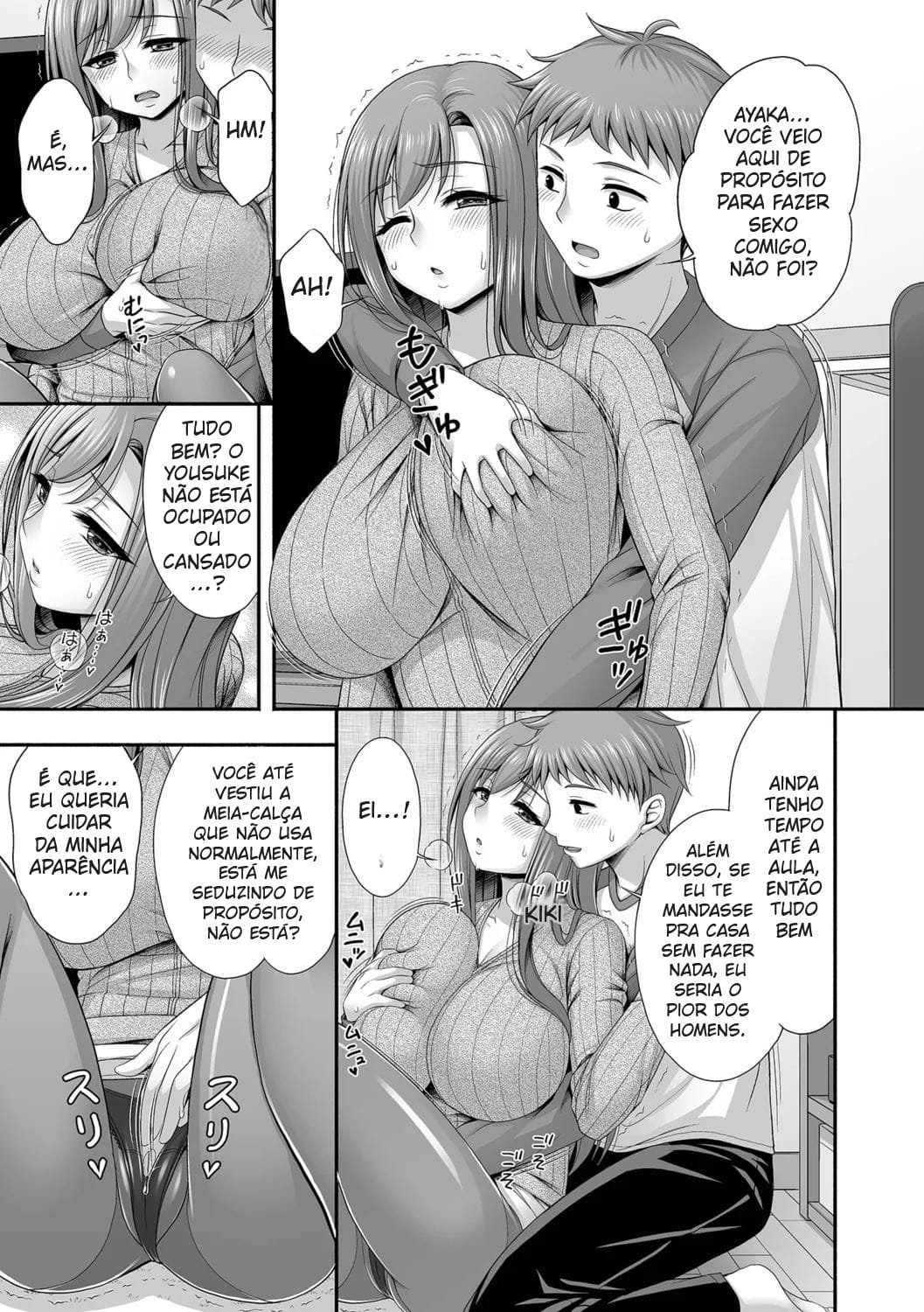 Ler Romance e Amor Carinhoso Com a Mulher Casada da Vizinhança Capitulo 4 Page 5