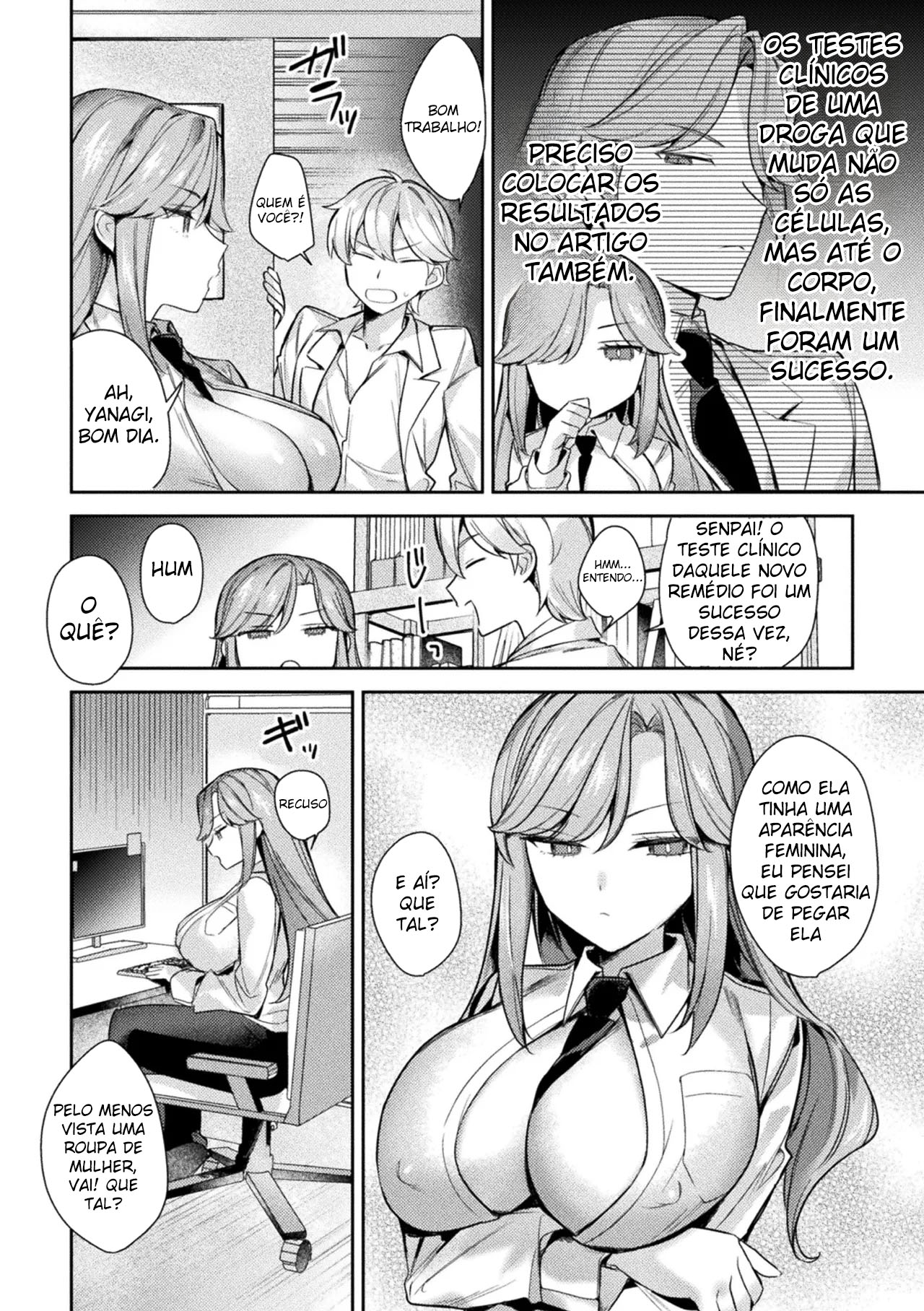 Ler A Transformação em Mulher e o Sexo São Impossíveis de Parar! Capitulo 1 Page 57