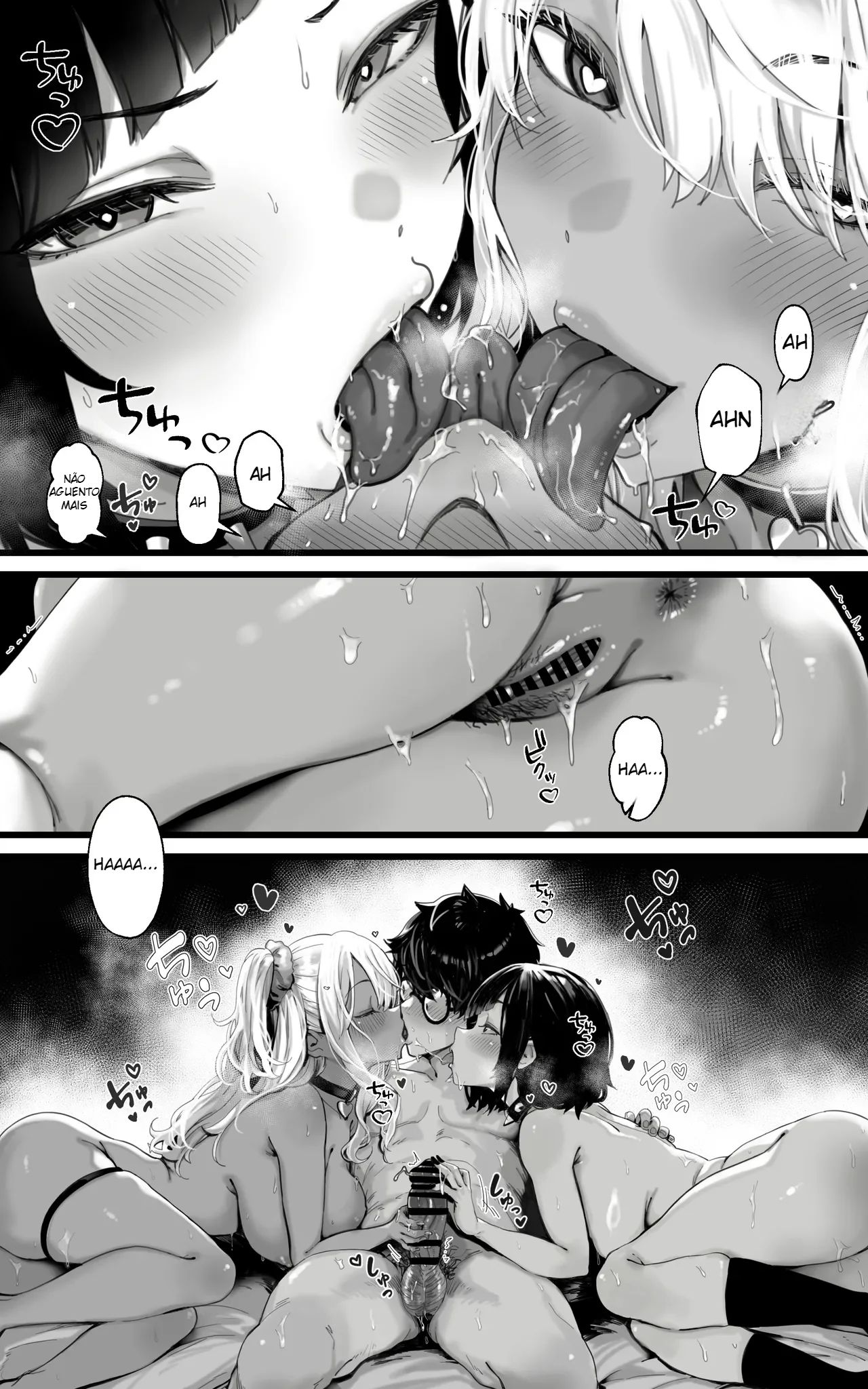 Ler Harém de Gyarus: Entre Boquetes e Espanholas A 3, Serviremos Com Todo o Nosso Corpo e Alma Em Absolutamente Tudo Até Que o Rei Demônio Desperte!! Capitulo 1 Page 26
