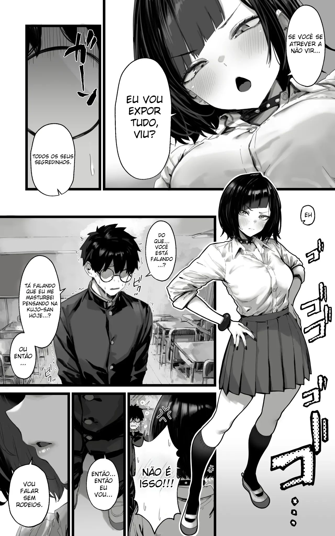 Ler Harém de Gyarus: Entre Boquetes e Espanholas A 3, Serviremos Com Todo o Nosso Corpo e Alma Em Absolutamente Tudo Até Que o Rei Demônio Desperte!! Capitulo 1 Page 5