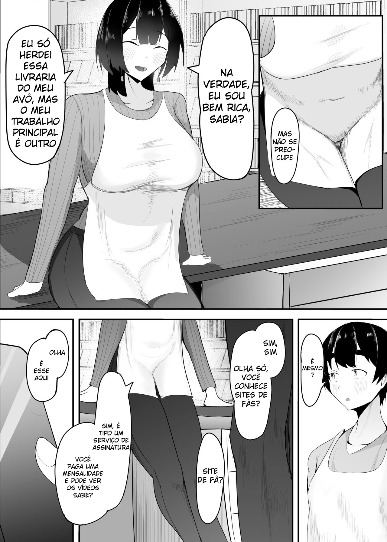 Ler As Travessuras Da Gerente Gostosa Capitulo 1 Page 6