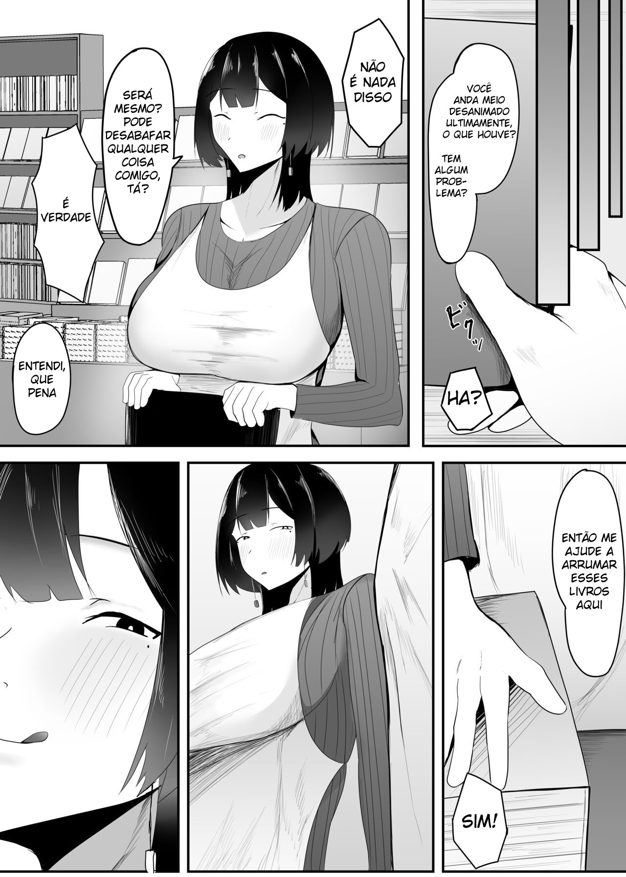 Ler As Travessuras Da Gerente Gostosa Capitulo 1 Page 9