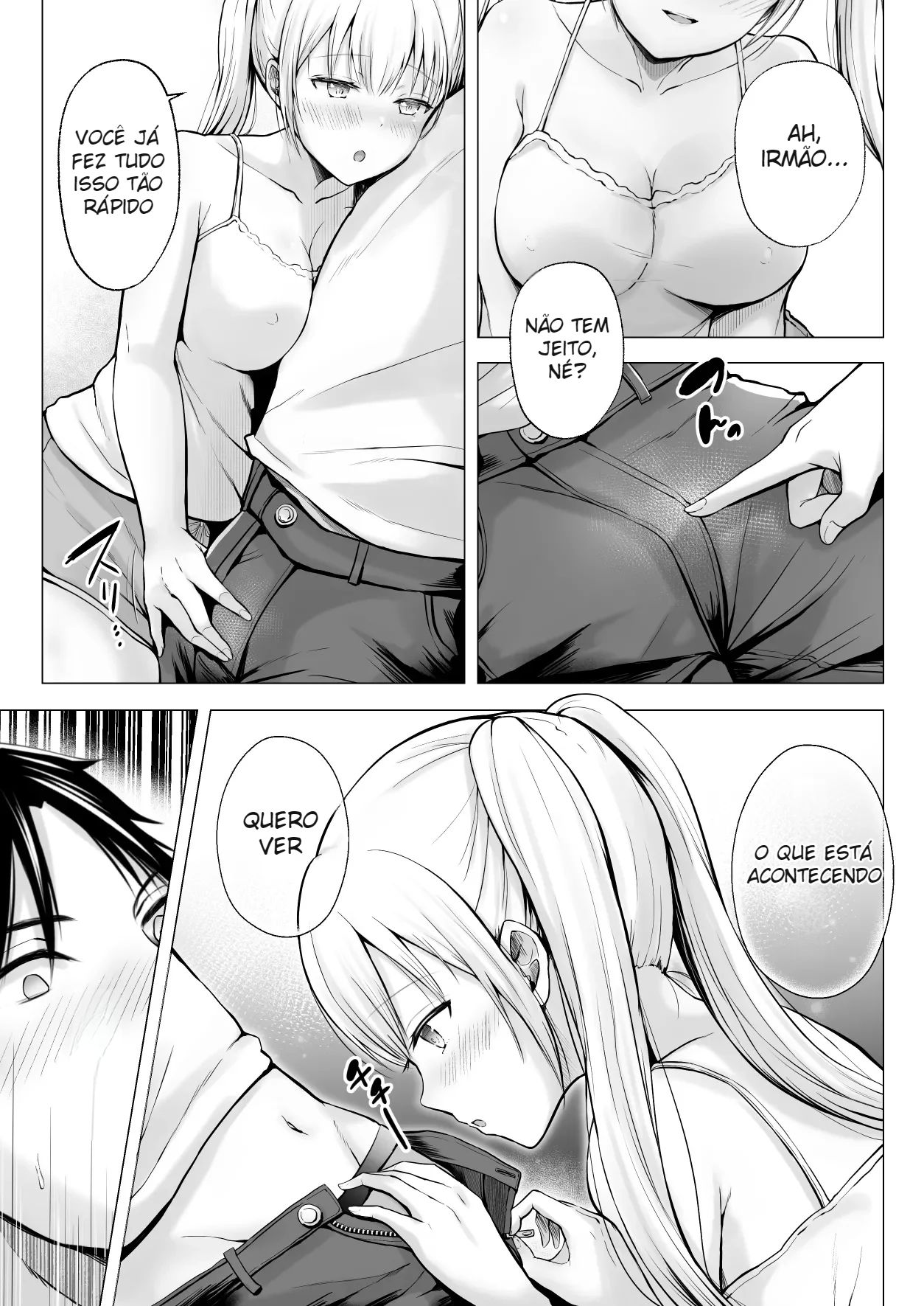Ler O Harém das Férias de Verão: Irmãzinha Capitulo 1 Page 15