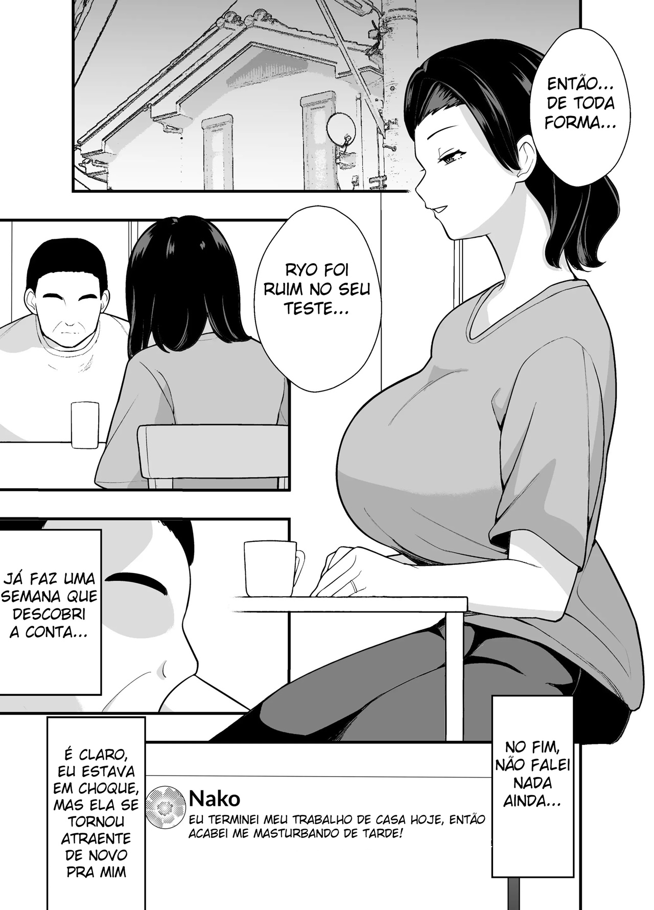 Ler A Esposa Infiel Minako e sua Conta Secreta De Relações Sexuais Na Internet Capitulo 1 Page 17