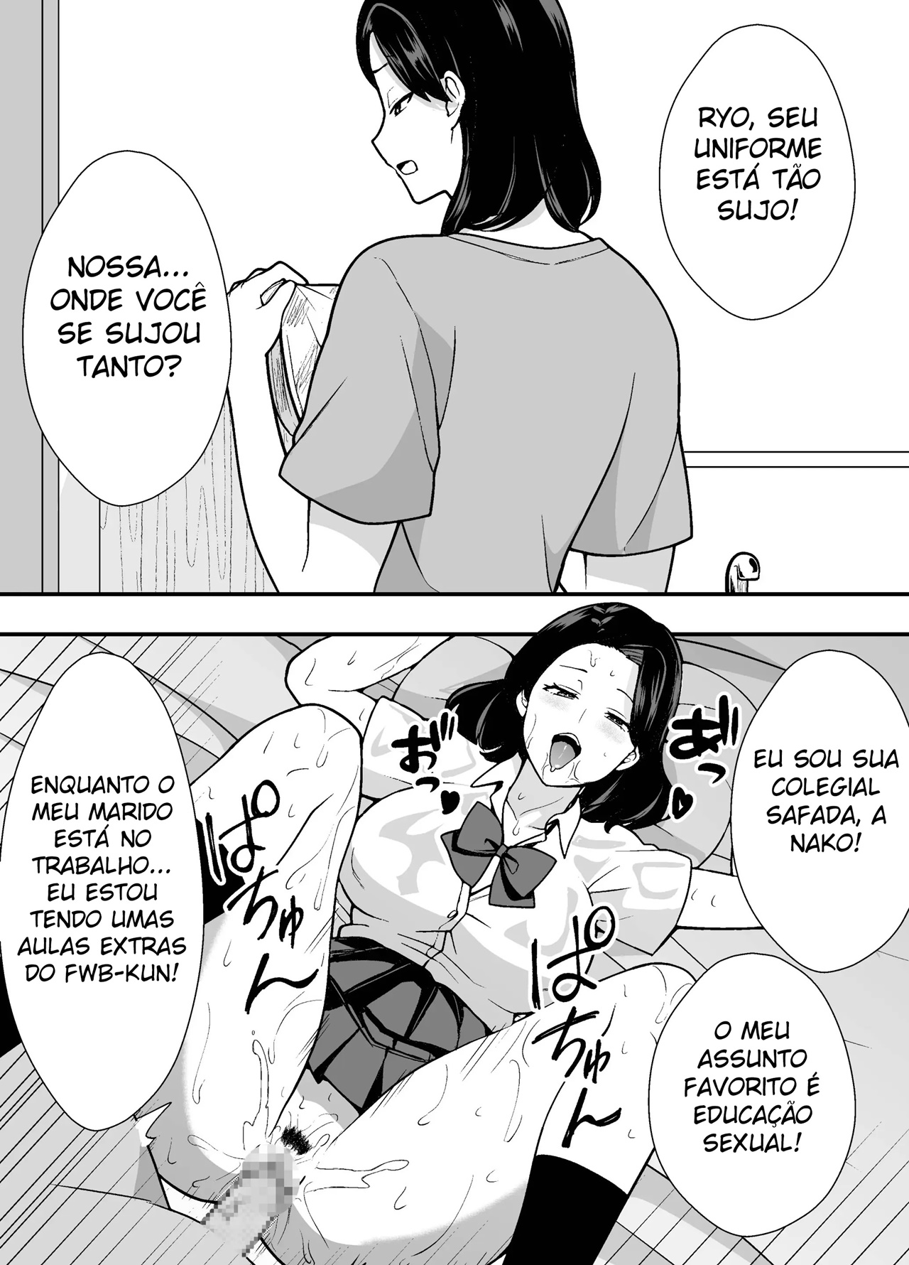 Ler A Esposa Infiel Minako e sua Conta Secreta De Relações Sexuais Na Internet Capitulo 1 Page 21