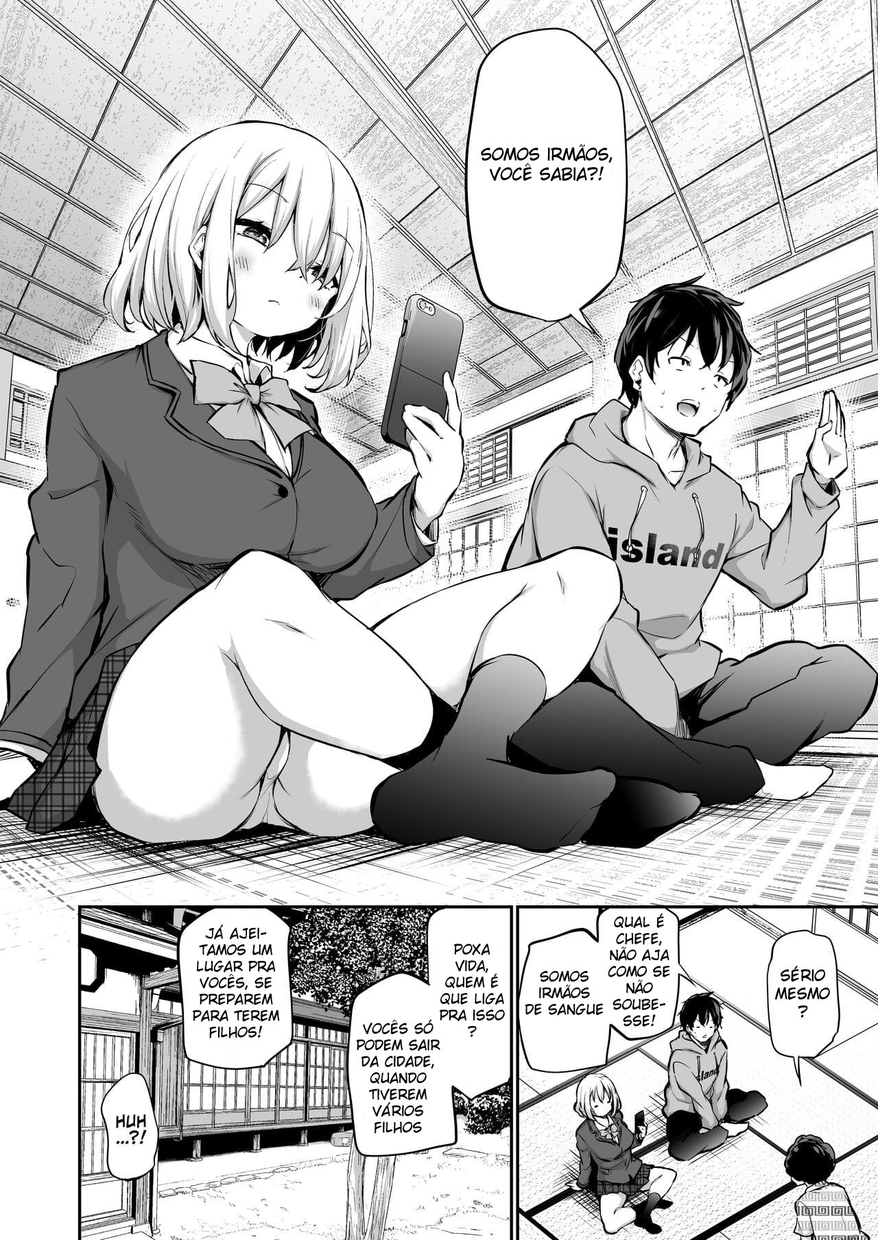 Ler Você Precisa Engravidar Sua Irmãzinha Para Poder Ir Embora Dessa Ilha Capitulo 1 Page 3