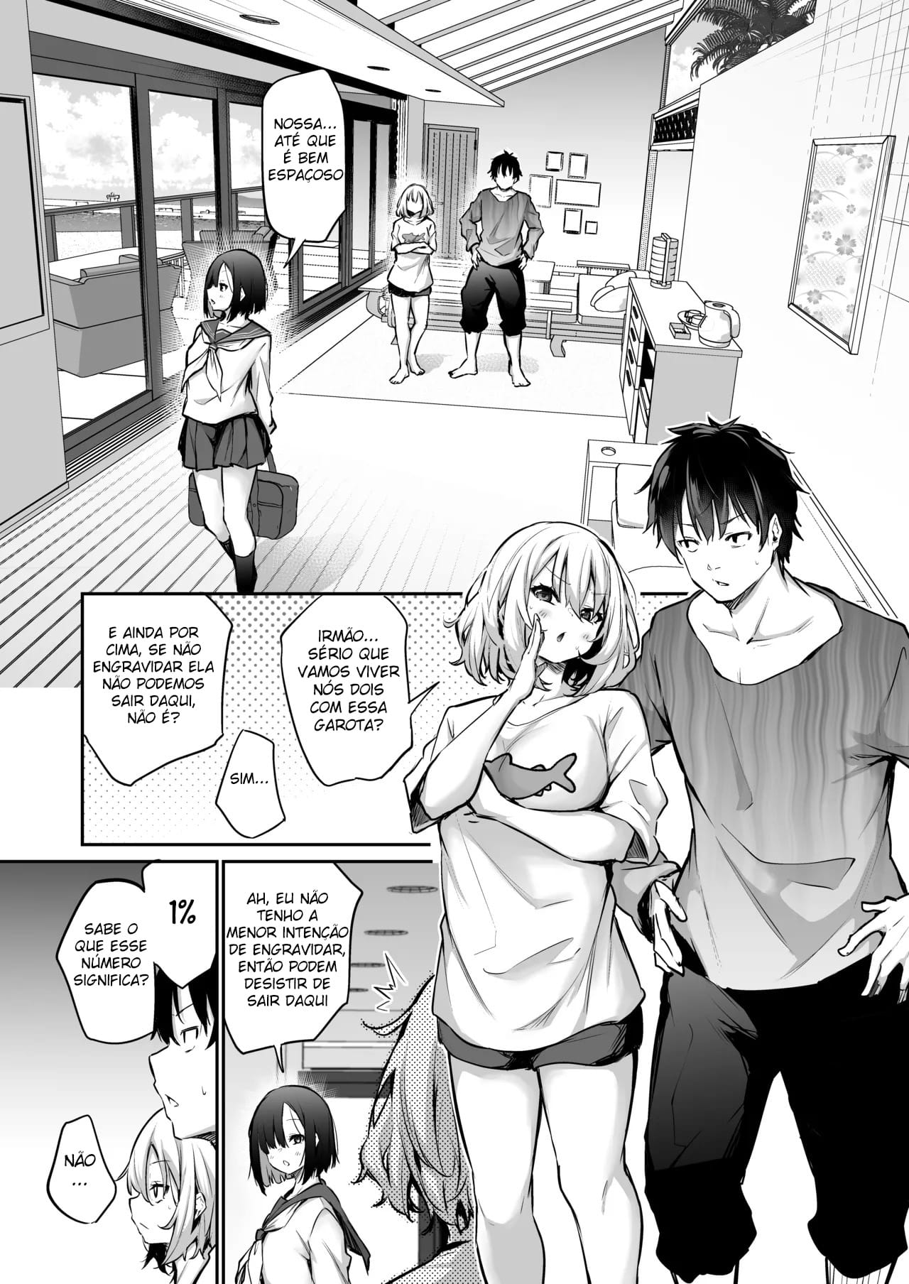 Ler Você Precisa Engravidar Sua Irmãzinha Para Poder Ir Embora Dessa Ilha Capitulo 2 Page 8