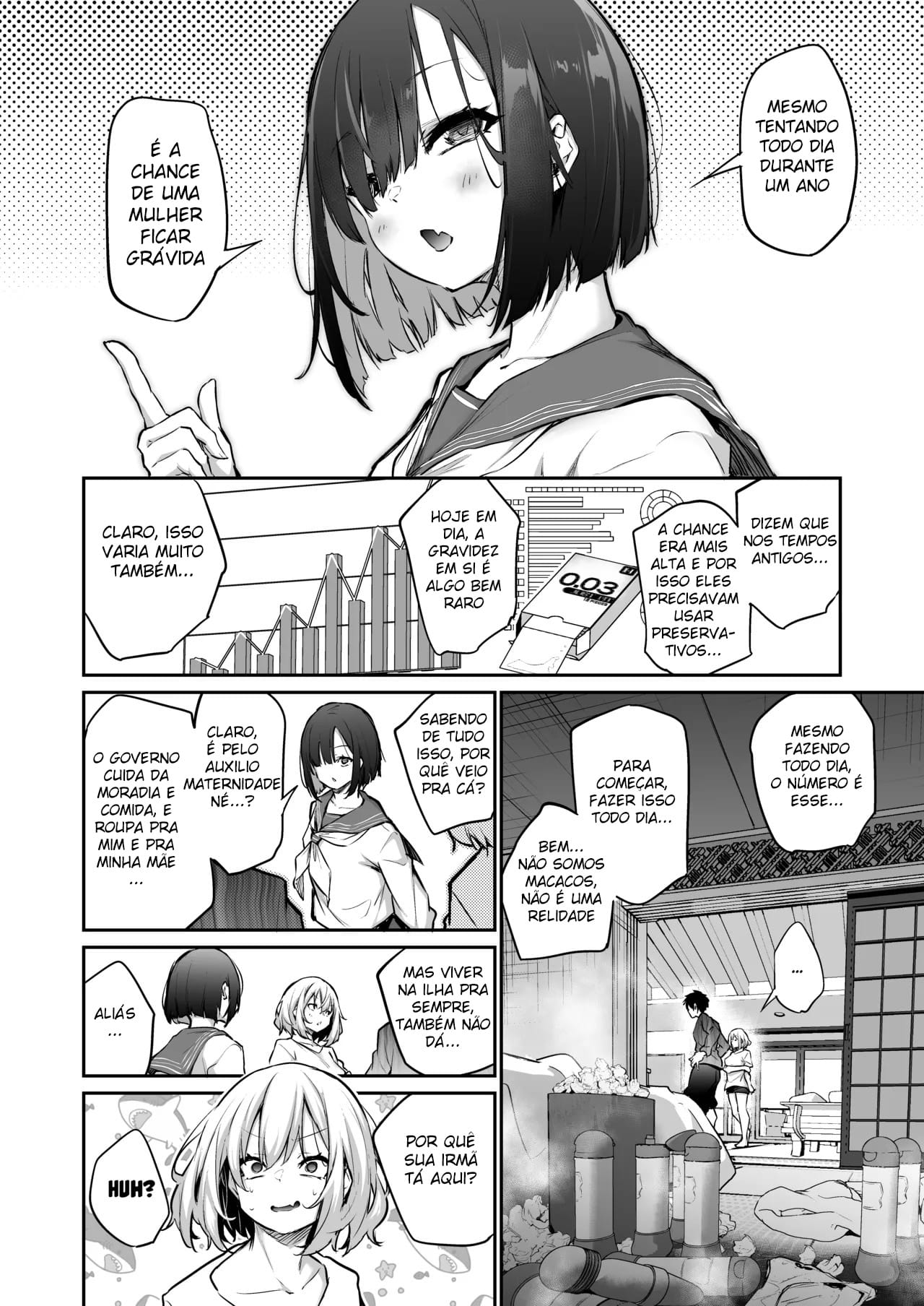 Ler Você Precisa Engravidar Sua Irmãzinha Para Poder Ir Embora Dessa Ilha Capitulo 2 Page 9