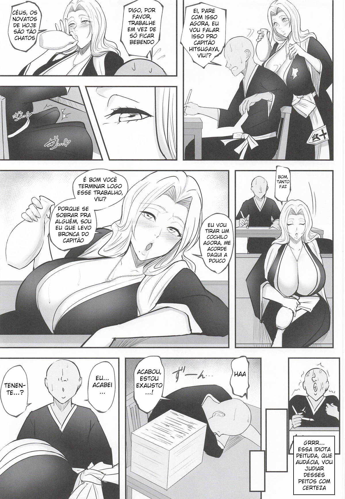 Ler Esgotado por uma Superior com Desejo Sexual Insaciável Capitulo 1 Page 4
