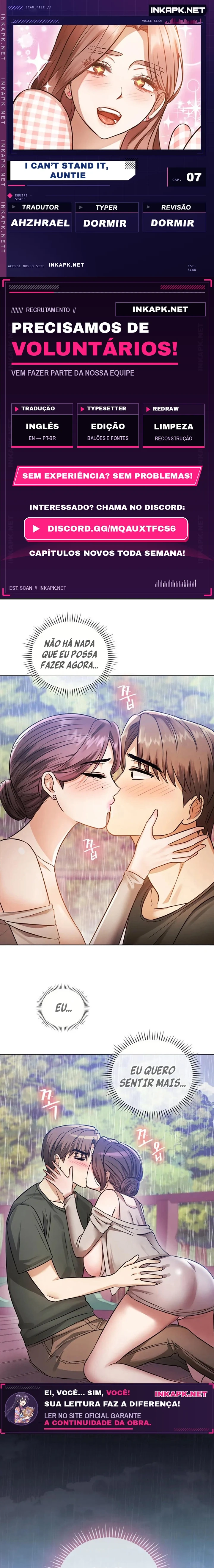 Ler I Can’t Stand It, Auntie Capitulo 7 Page 1
