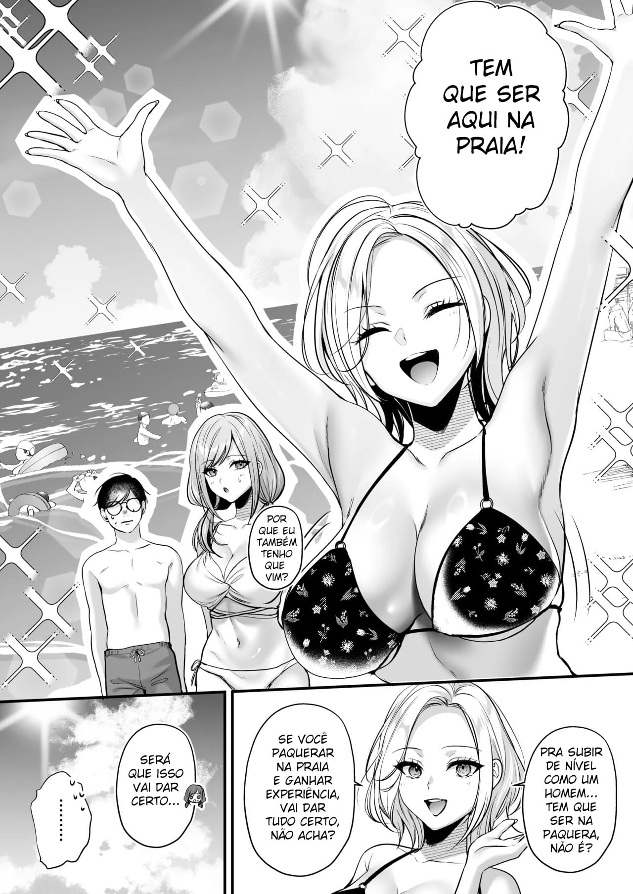 Ler Licença Pra Engravidar ~ Edição Pegando Geral na Praia ~ Capitulo 1 Page 31