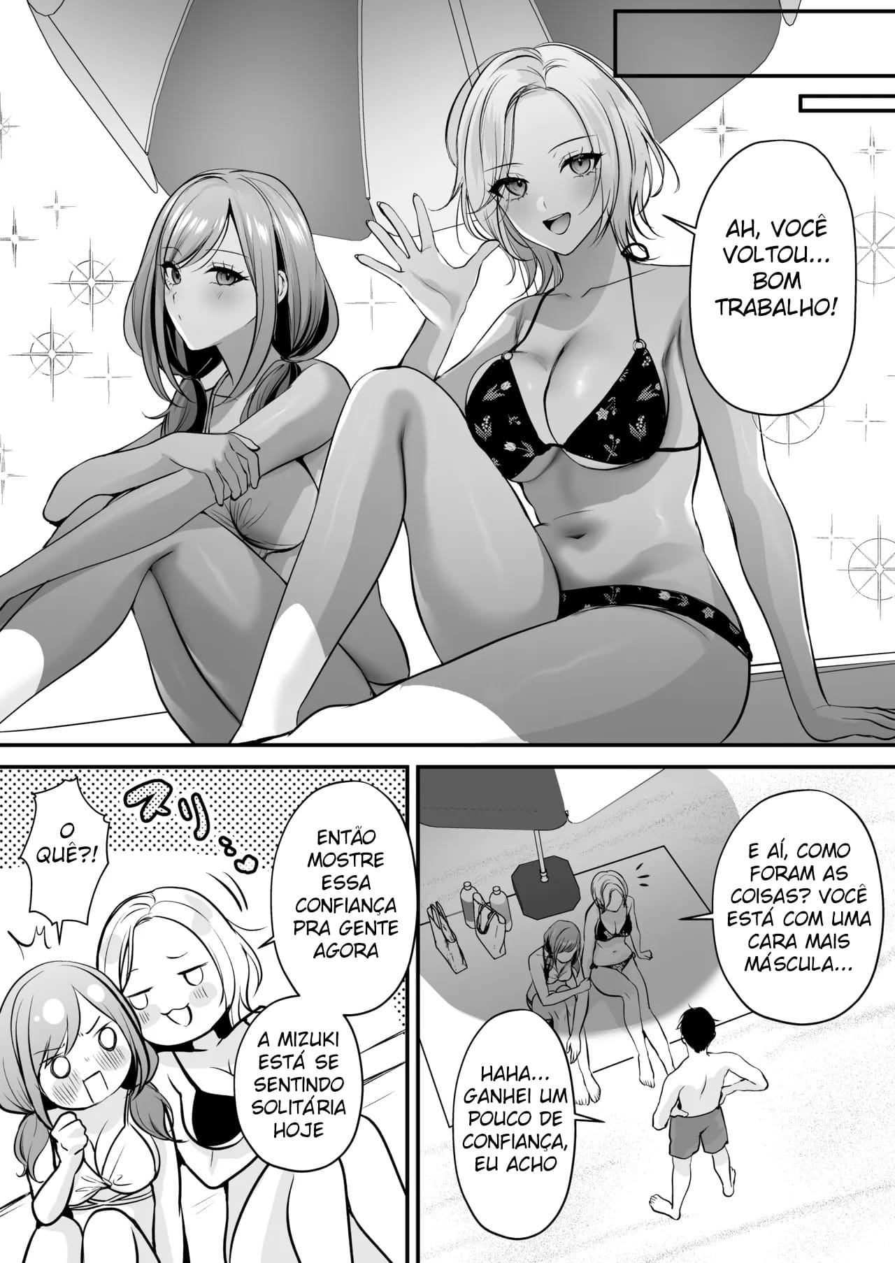 Ler Licença Pra Engravidar ~ Edição Pegando Geral na Praia ~ Capitulo 1 Page 61