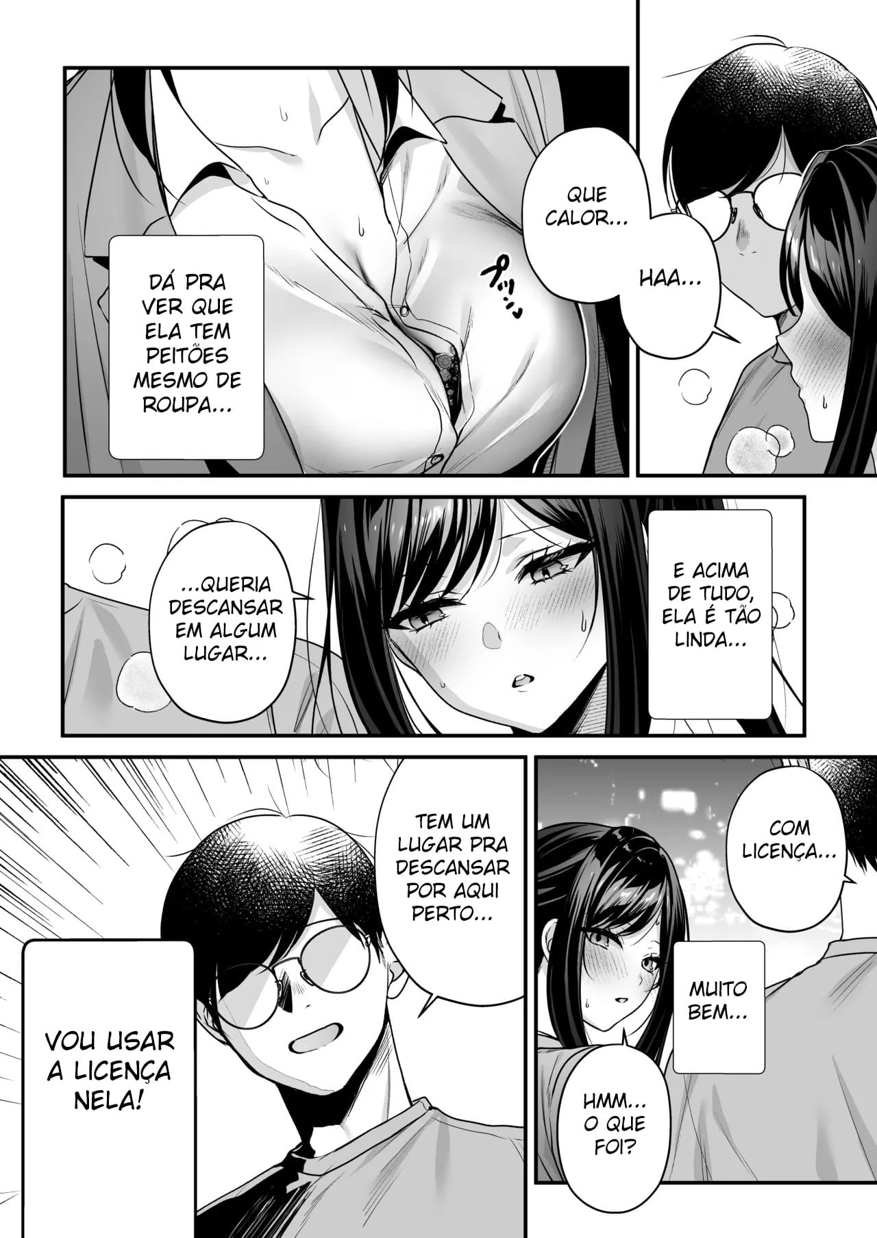Ler Licença Pra Engravidar ~ Edição Pegando Geral na Praia ~ Capitulo 1 Page 9