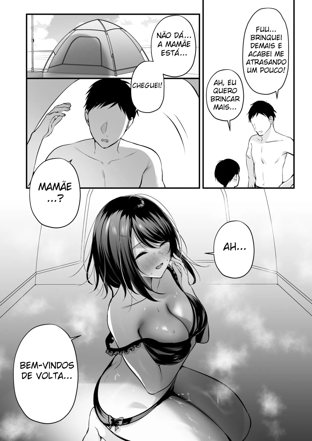 Ler Licença Pra Engravidar ~ Edição Pegando Geral na Praia ~ Capitulo 1 Page 92