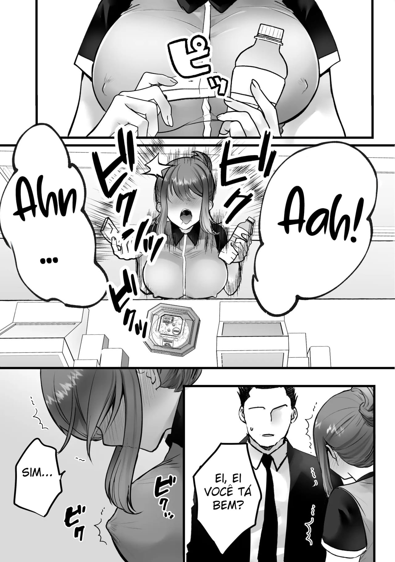 Ler Fiz a Coroa do Meu Trabalho de Meio Período Atender os Clientes Gemendo Capitulo 1 Page 32
