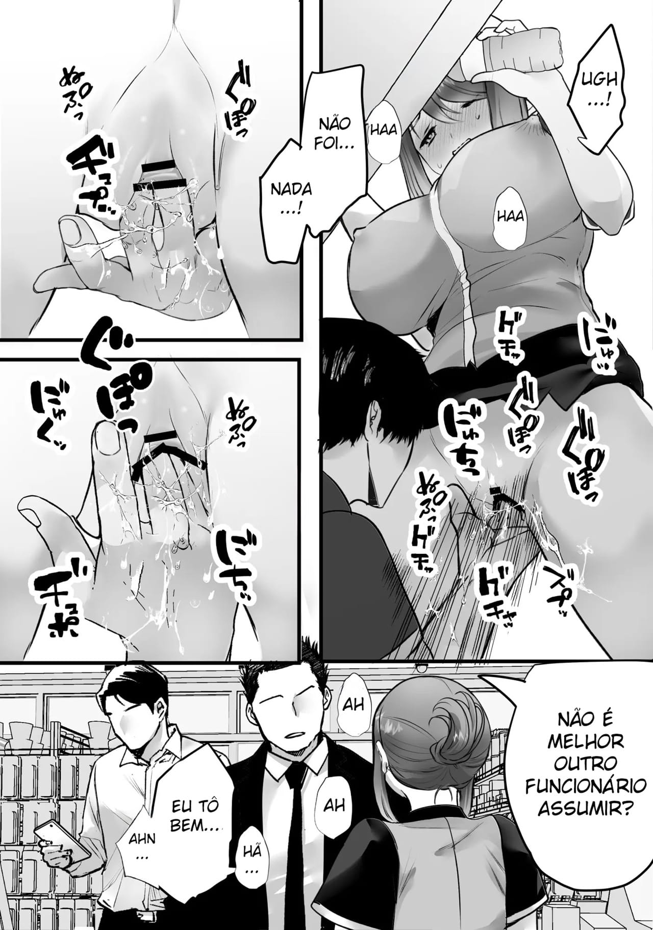 Ler Fiz a Coroa do Meu Trabalho de Meio Período Atender os Clientes Gemendo Capitulo 1 Page 33