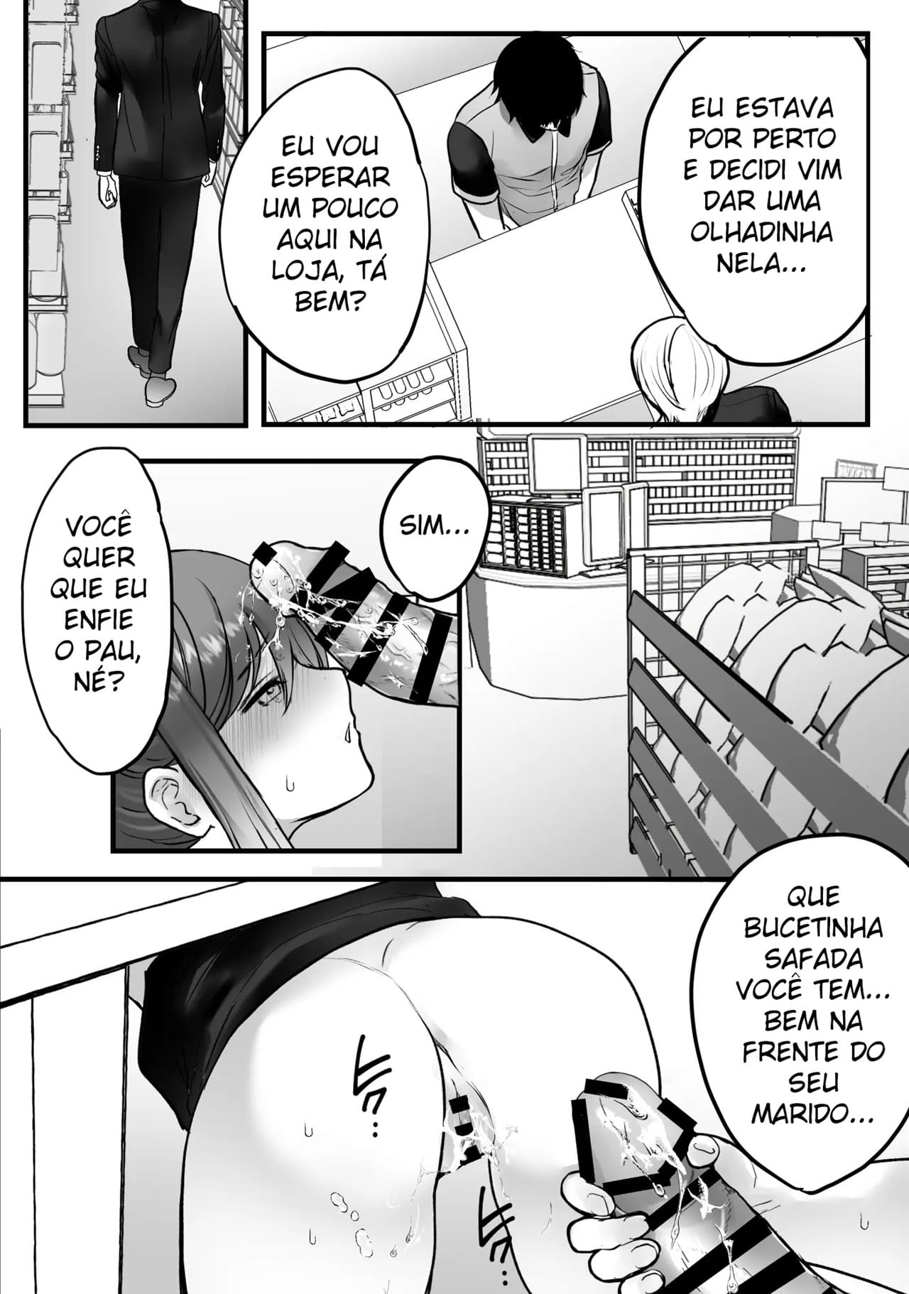 Ler Fiz a Coroa do Meu Trabalho de Meio Período Atender os Clientes Gemendo Capitulo 1 Page 41