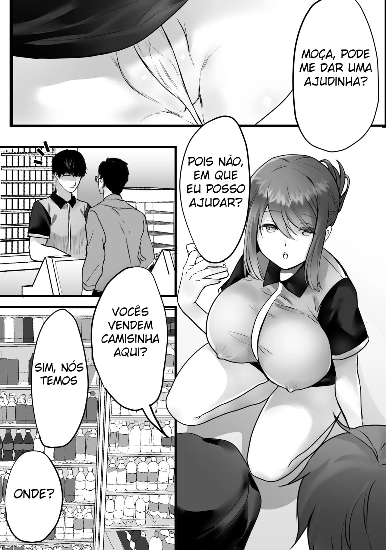 Ler Fiz a Coroa do Meu Trabalho de Meio Período Atender os Clientes Gemendo Capitulo 1 Page 6