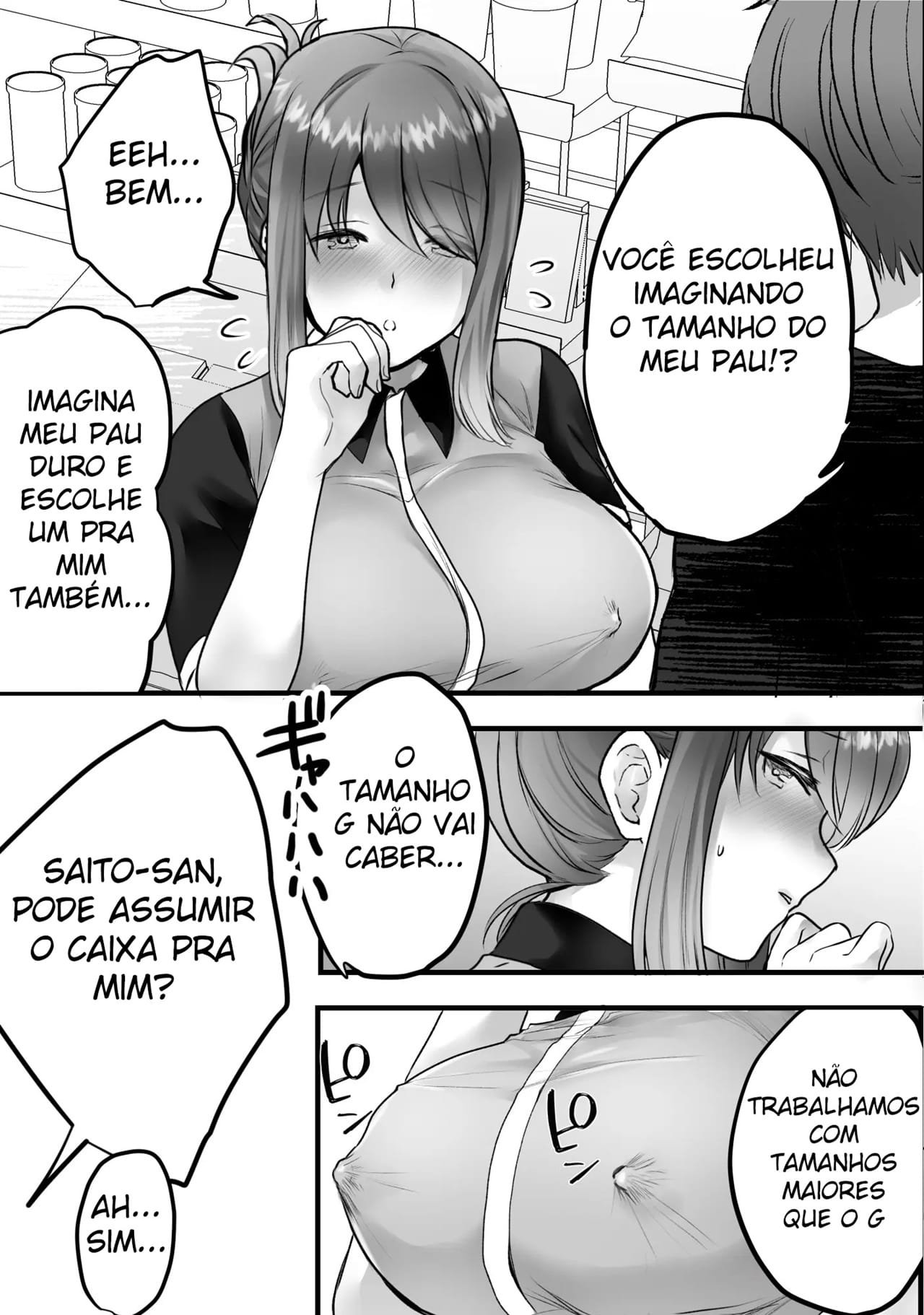 Ler Fiz a Coroa do Meu Trabalho de Meio Período Atender os Clientes Gemendo Capitulo 1 Page 8