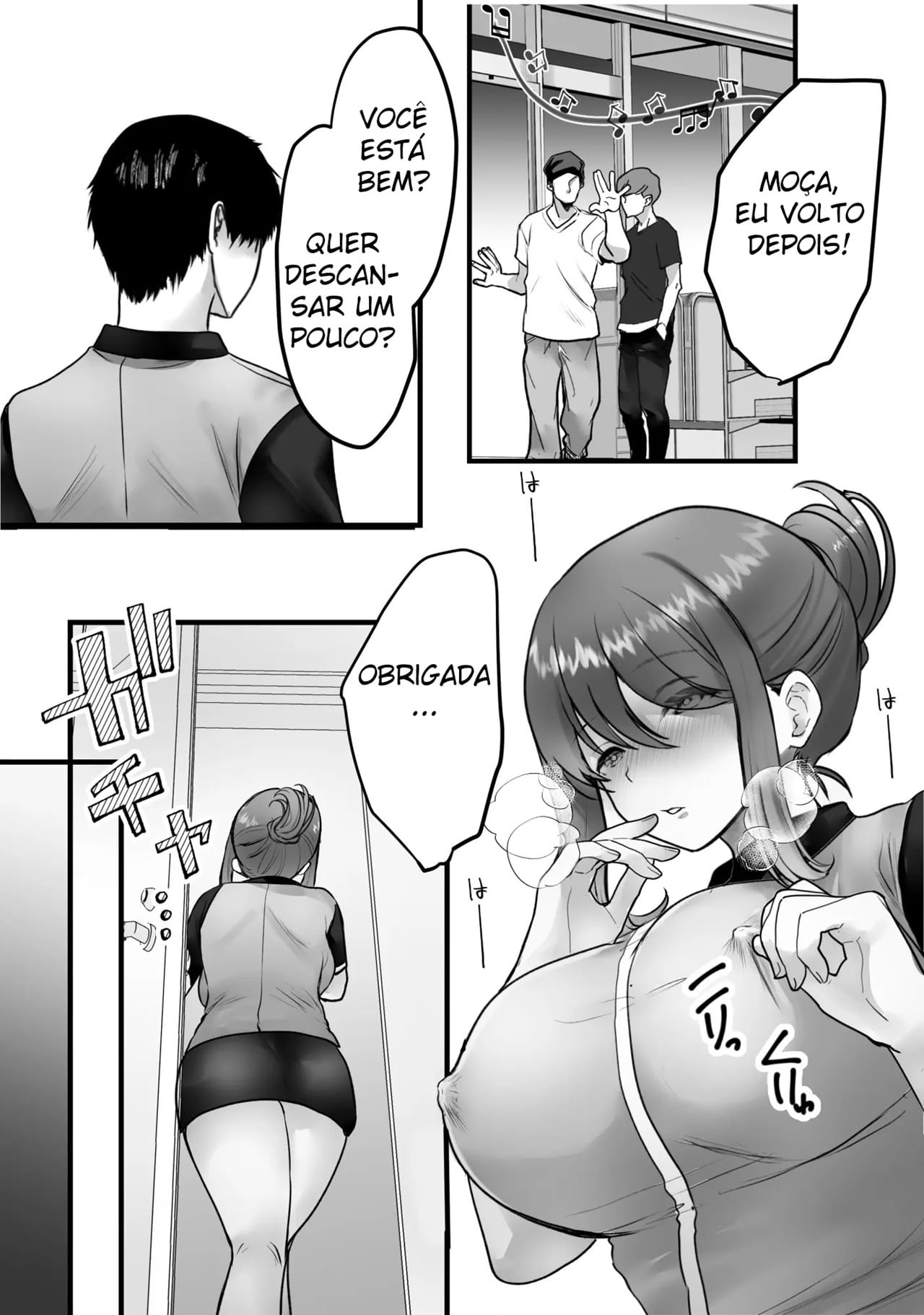 Ler Fiz a Coroa do Meu Trabalho de Meio Período Atender os Clientes Gemendo Capitulo 1 Page 9