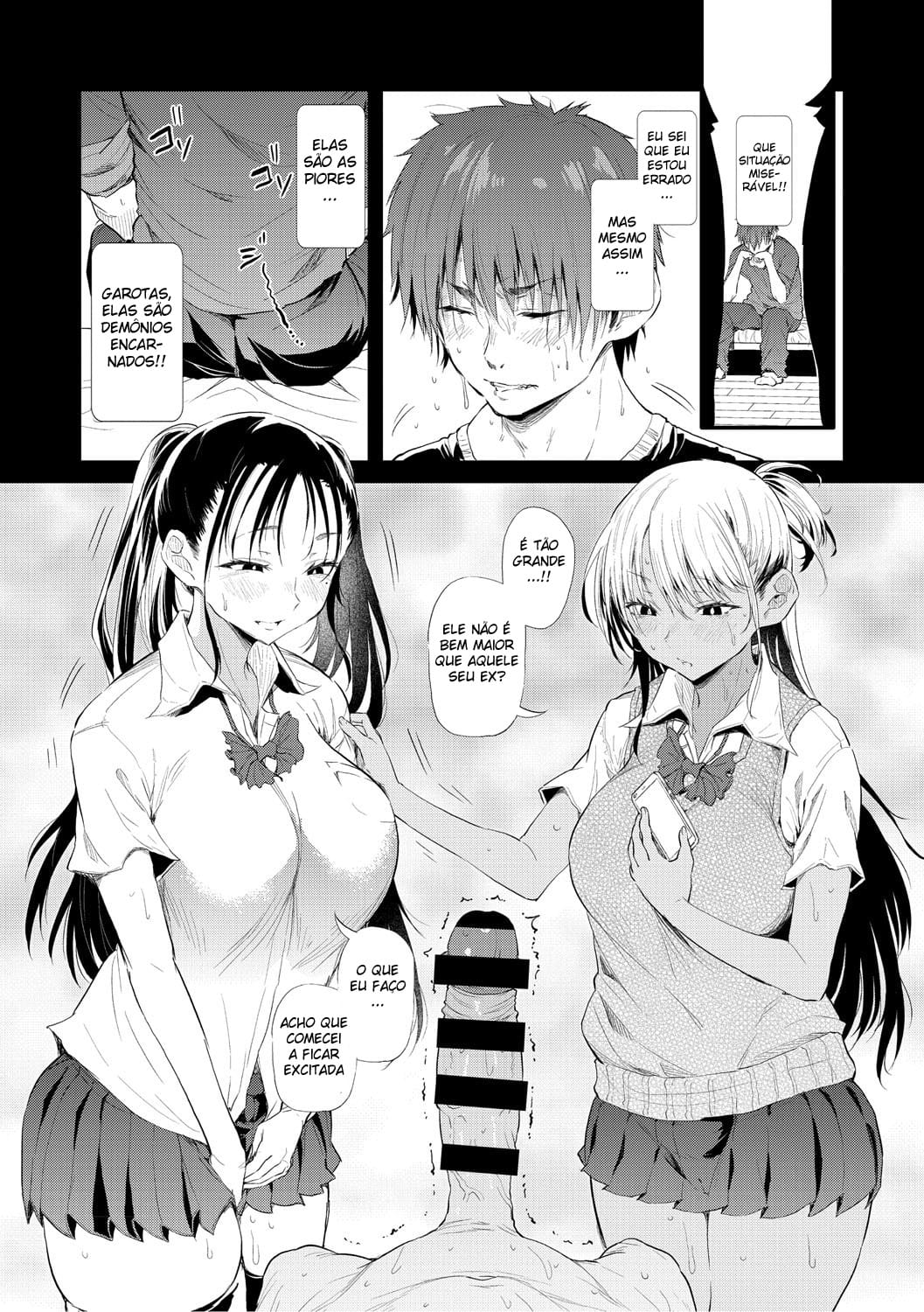 Ler A Gyaru Ayase Está Louca por Mim ~ Deixei a Mamãe Participar Também! Capitulo 1 Page 12