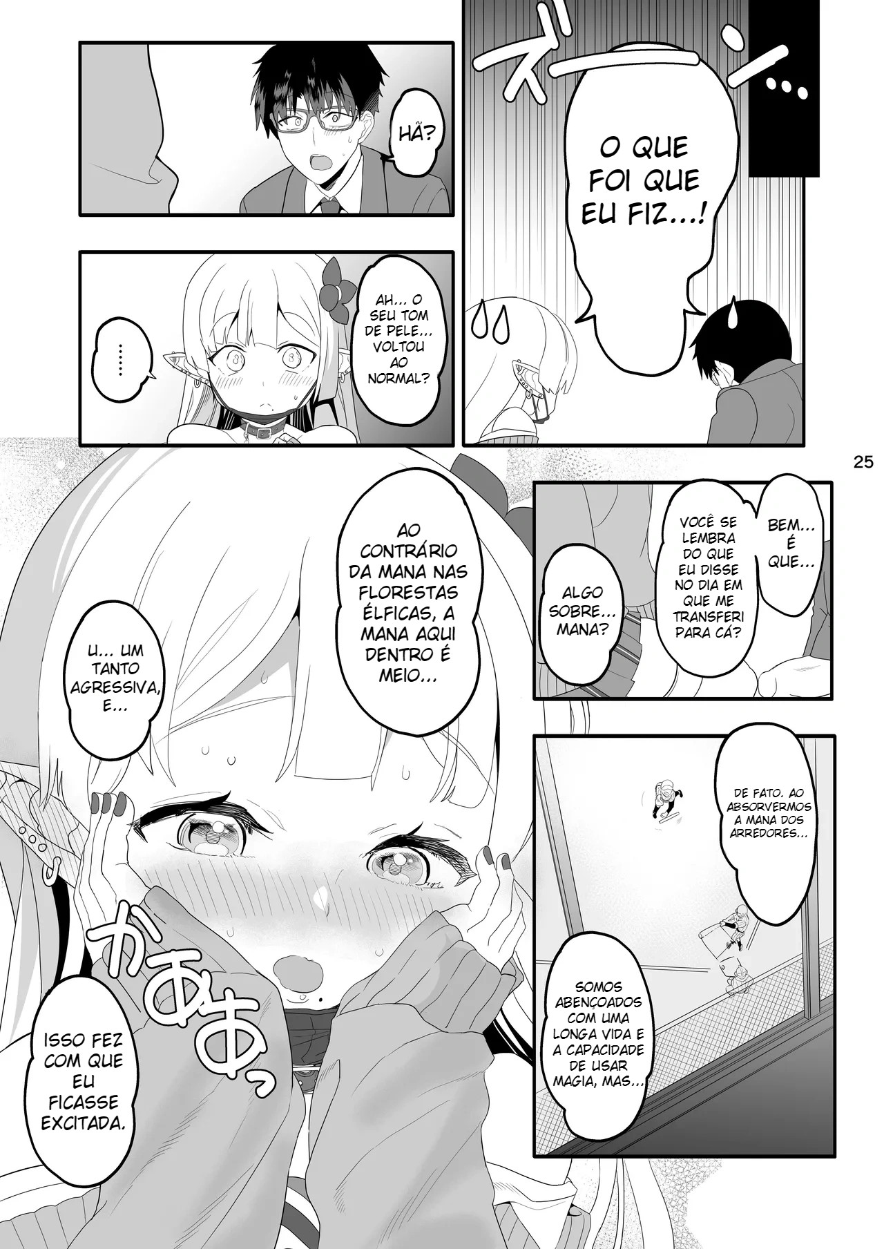 Ler Como Orientar Uma Elfa Intercambista Que Se Tornou Uma Gyaru Capitulo 1 Page 25