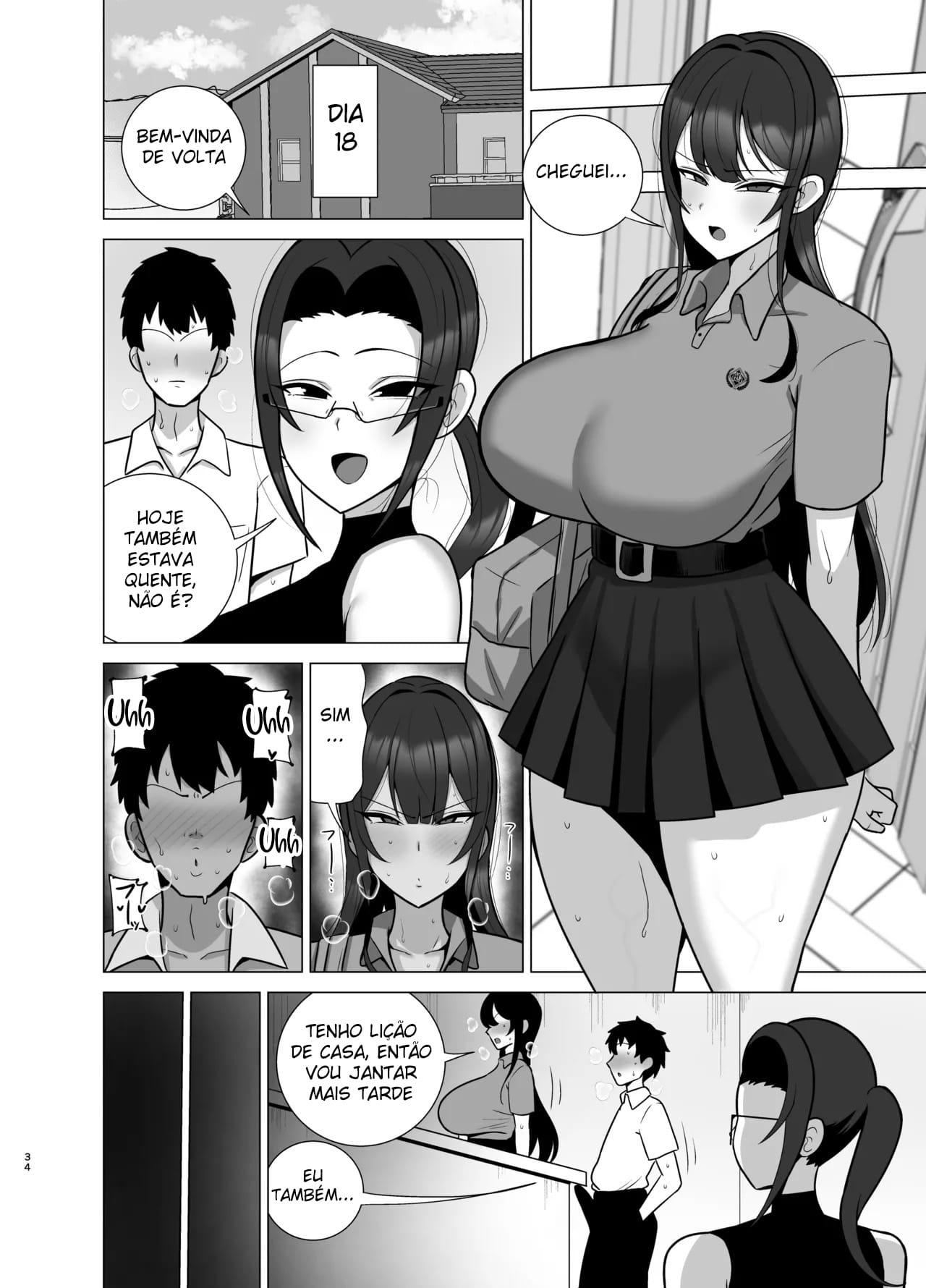 Ler Irmã e Irmão Vão Fazer Sexo Daqui a 30 Dias Capitulo 1 Page 33