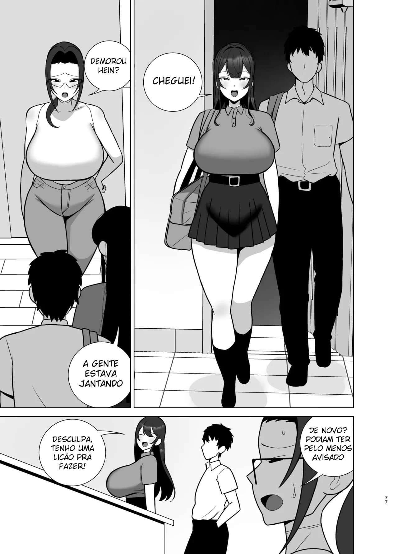 Ler Irmã e Irmão Vão Fazer Sexo Daqui a 30 Dias Capitulo 1 Page 76