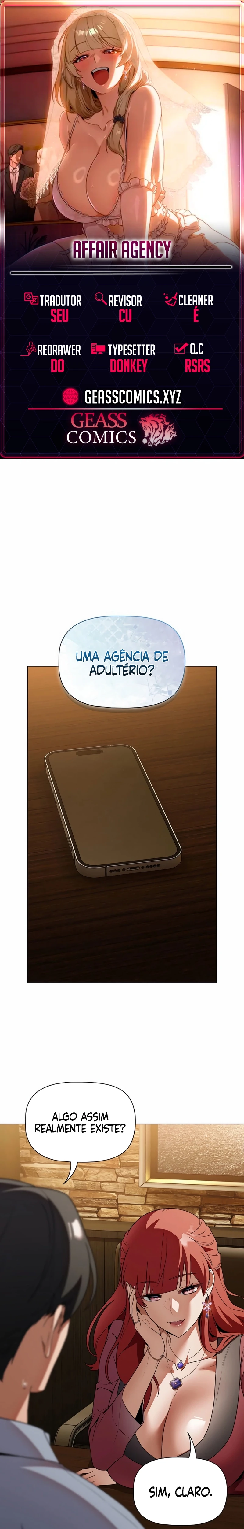 Ler Affair Agency Capitulo 4 Page 1