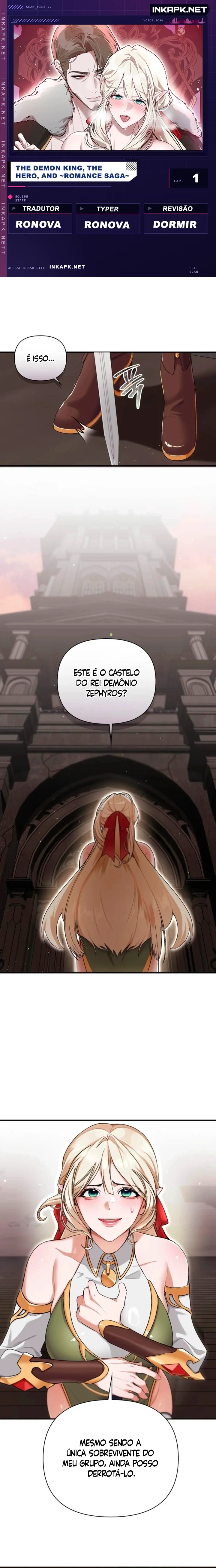 Ler The Demon King, the Hero, and ~Romance Saga~ Capitulo 1 Page 1
