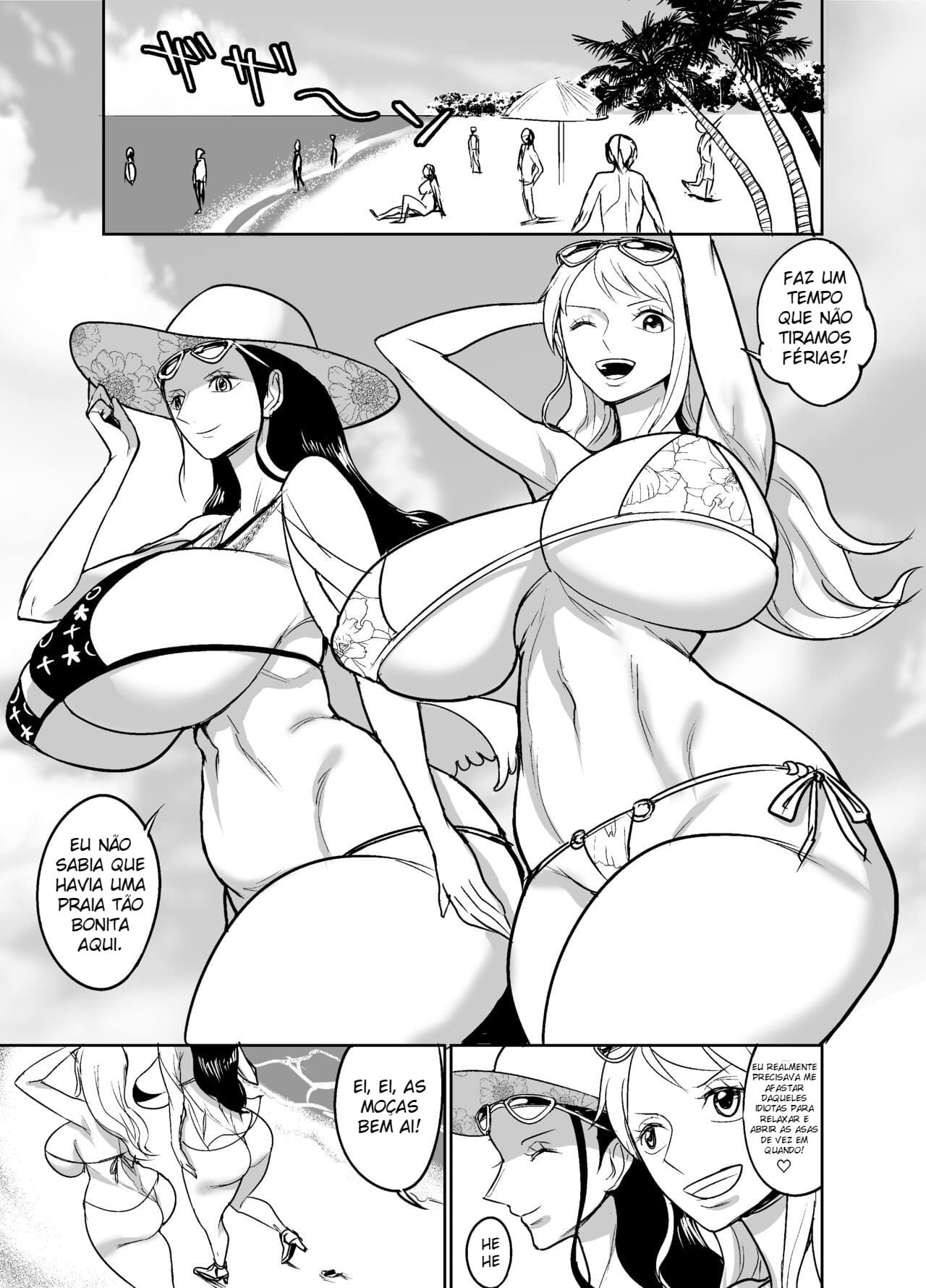 Ler Férias da Nami e Robin Com Os Jovens Pervertidos Capitulo 1 Page 6