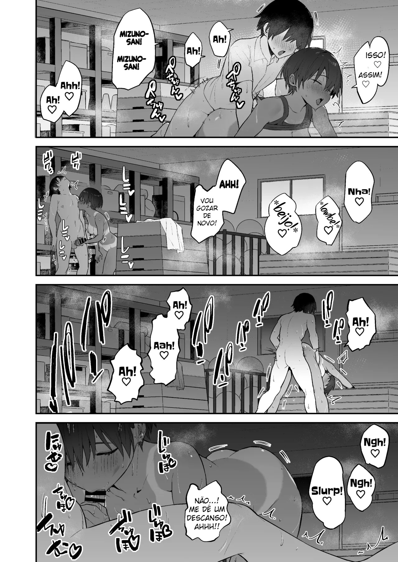 Ler Ordenhado Até a Última Gota Pela Morena Super Excitada do Clube de Atletismo Capitulo 1 Page 19