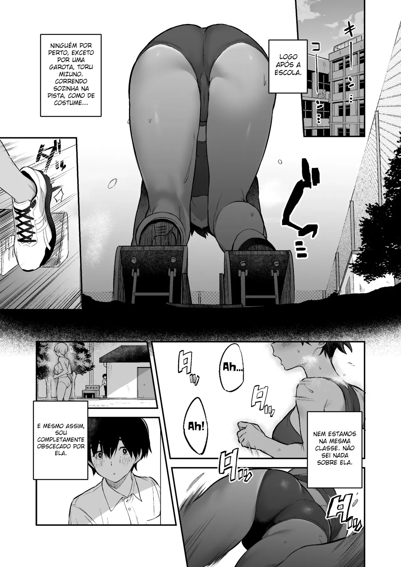 Ler Ordenhado Até a Última Gota Pela Morena Super Excitada do Clube de Atletismo Capitulo 1 Page 2