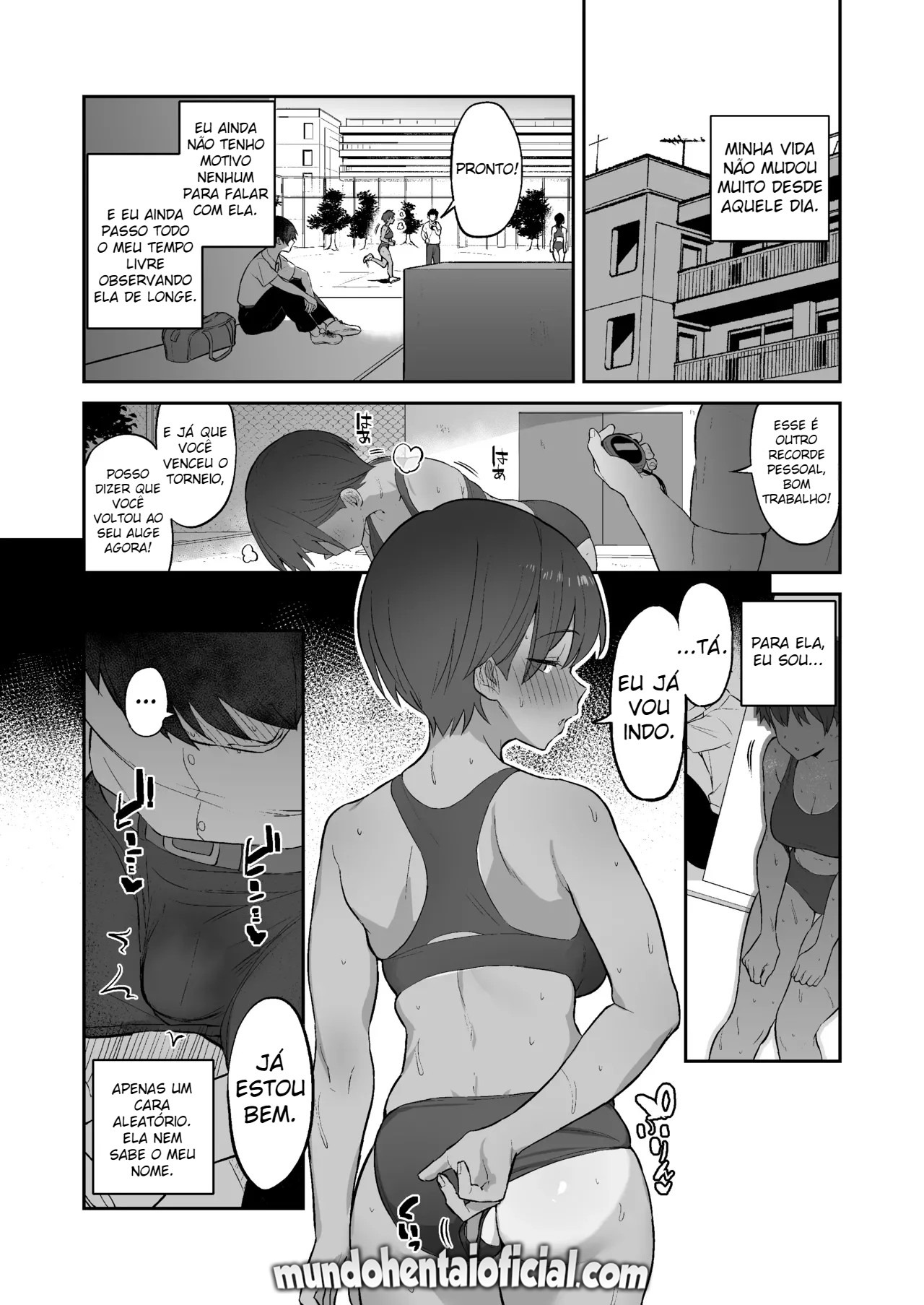Ler Ordenhado Até a Última Gota Pela Morena Super Excitada do Clube de Atletismo Capitulo 1 Page 37