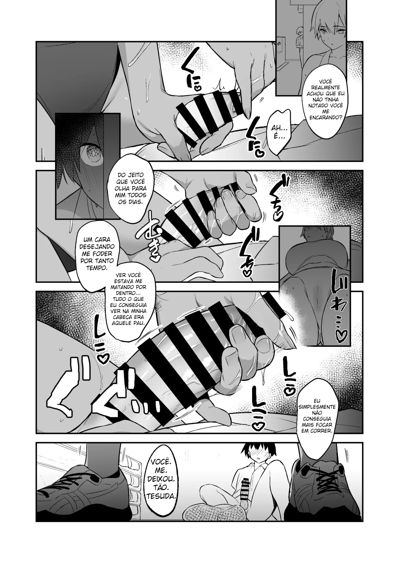 Ler Ordenhado Até a Última Gota Pela Morena Super Excitada do Clube de Atletismo Capitulo 1 Page 8